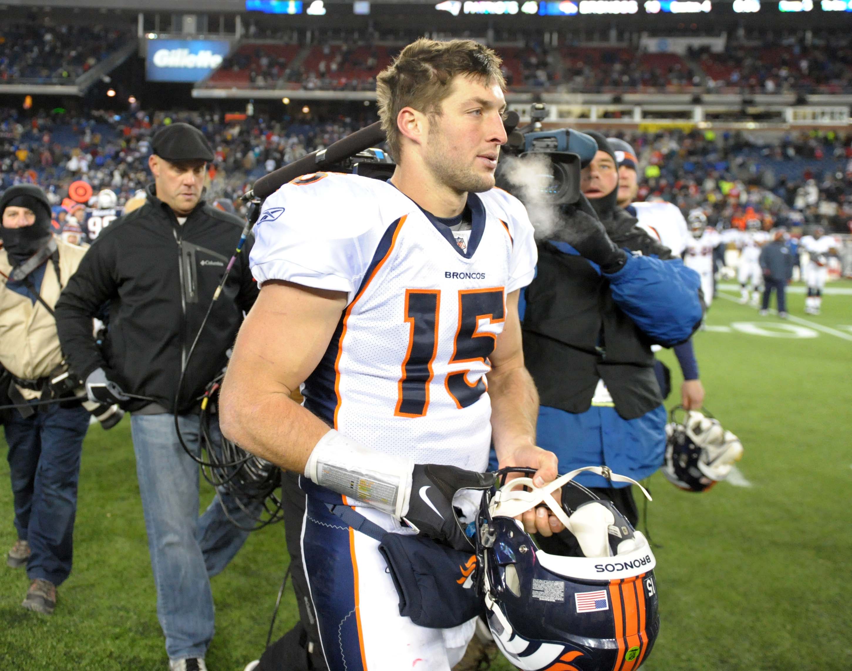 Folks who bought Tim Tebow jerseys are out of luck, despite