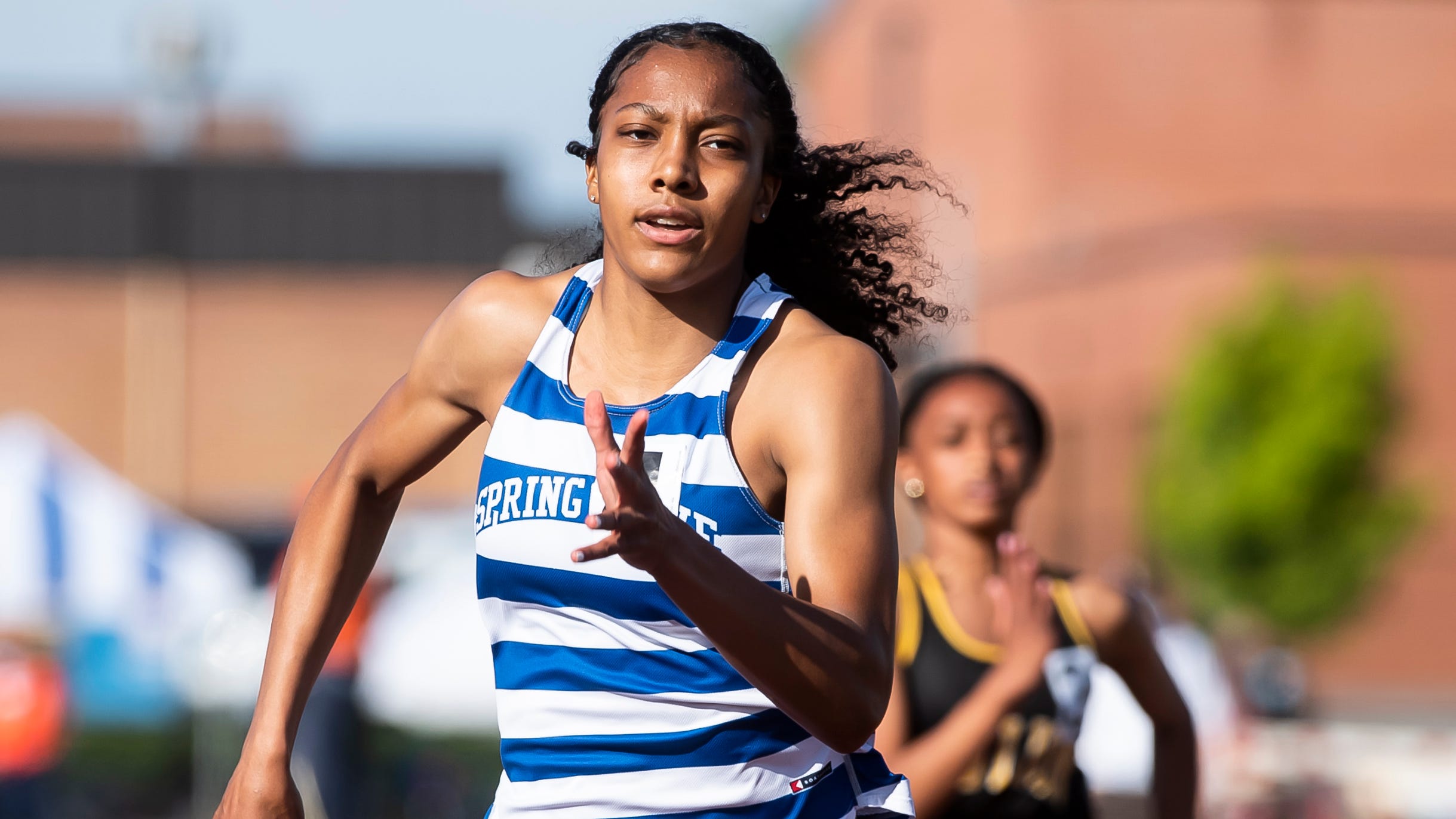 YAIAA track and field Spring Grove's Laila Campbell set two records