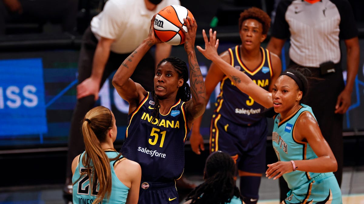 Indiana Fever play the New York Liberty in WNBA action