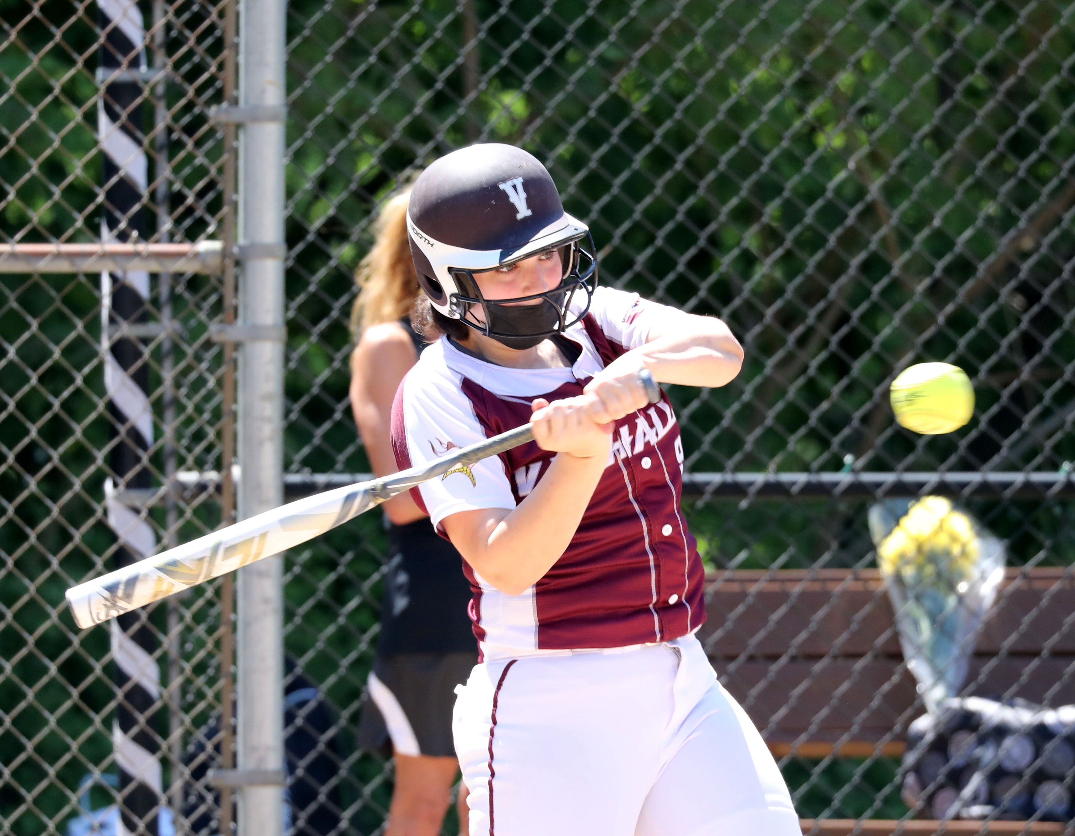 Softball: Hard-hitting Valhalla Overwhelms Pleasantville In 17-0 Win