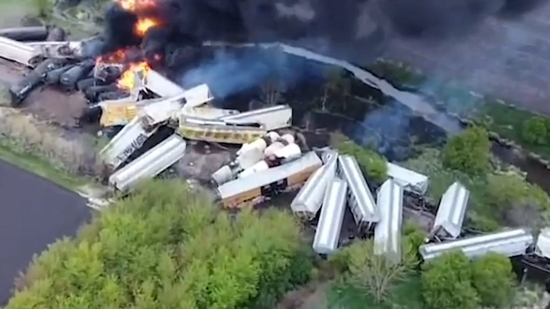 Iowa train derailment forces evacuations