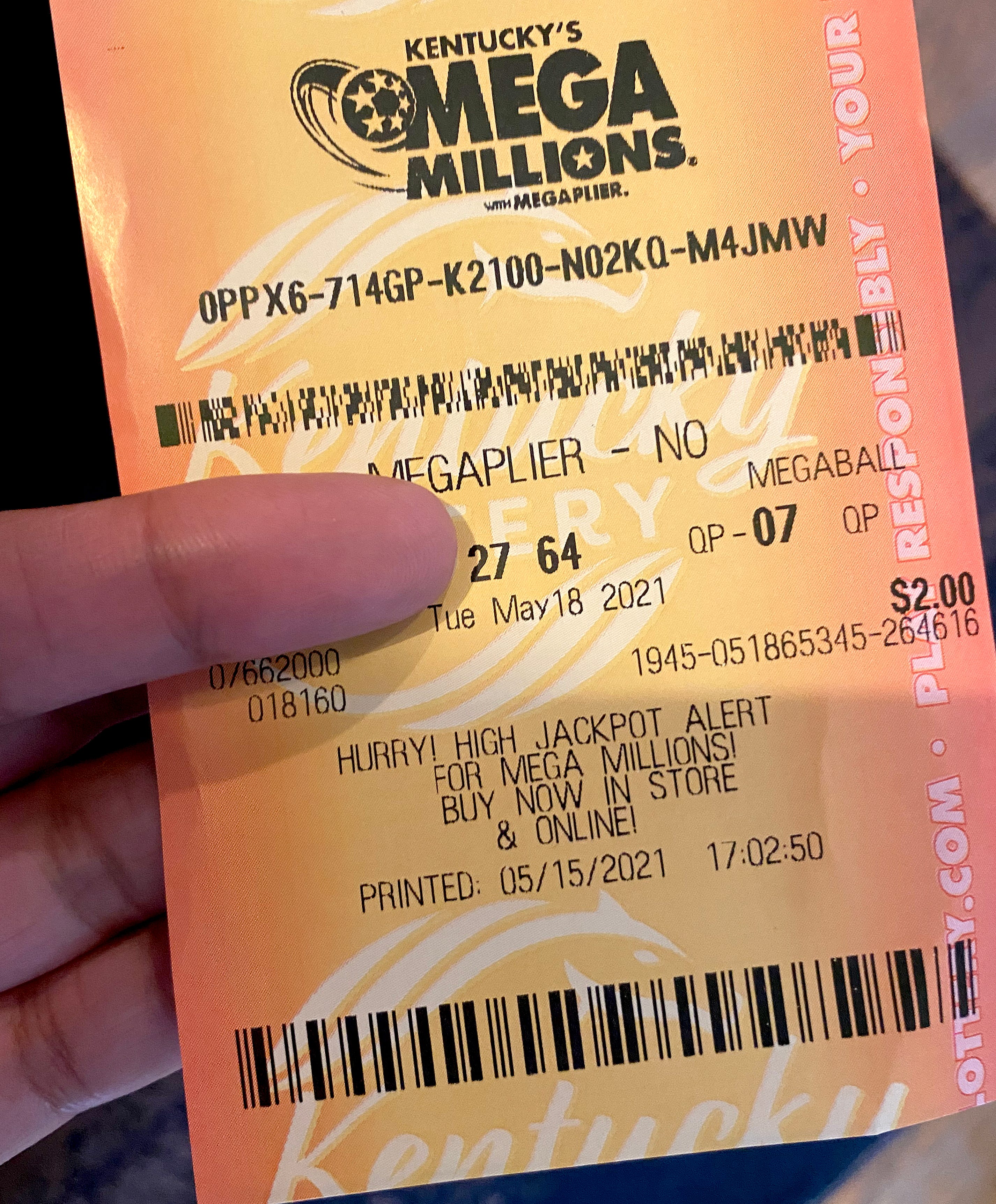 nys mega millions past winning numbers