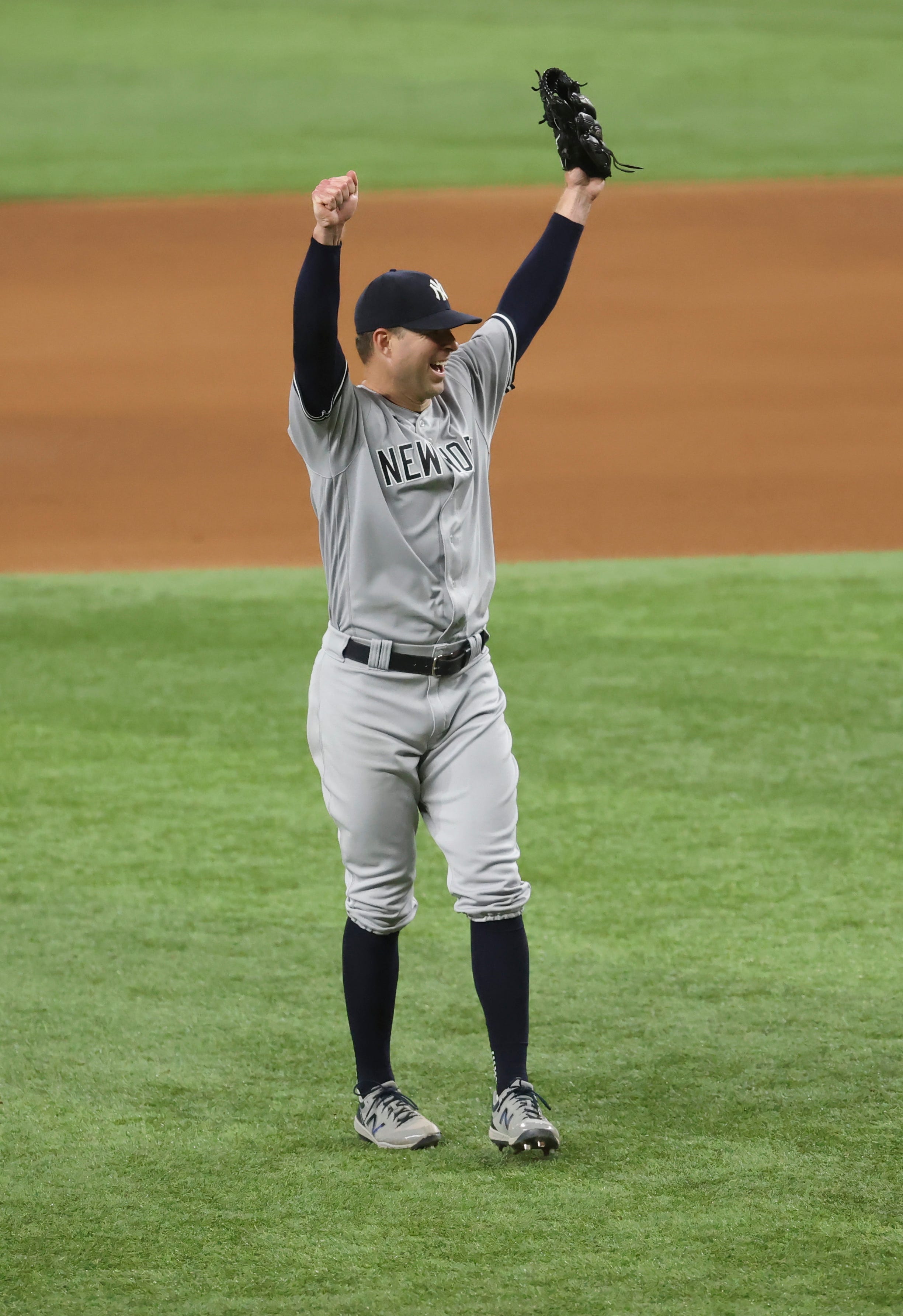 corey kluber yankees uniform