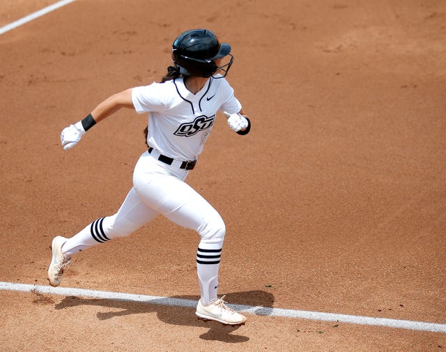 Oklahoma State Cowgirls Win First Game Of Softball Regional