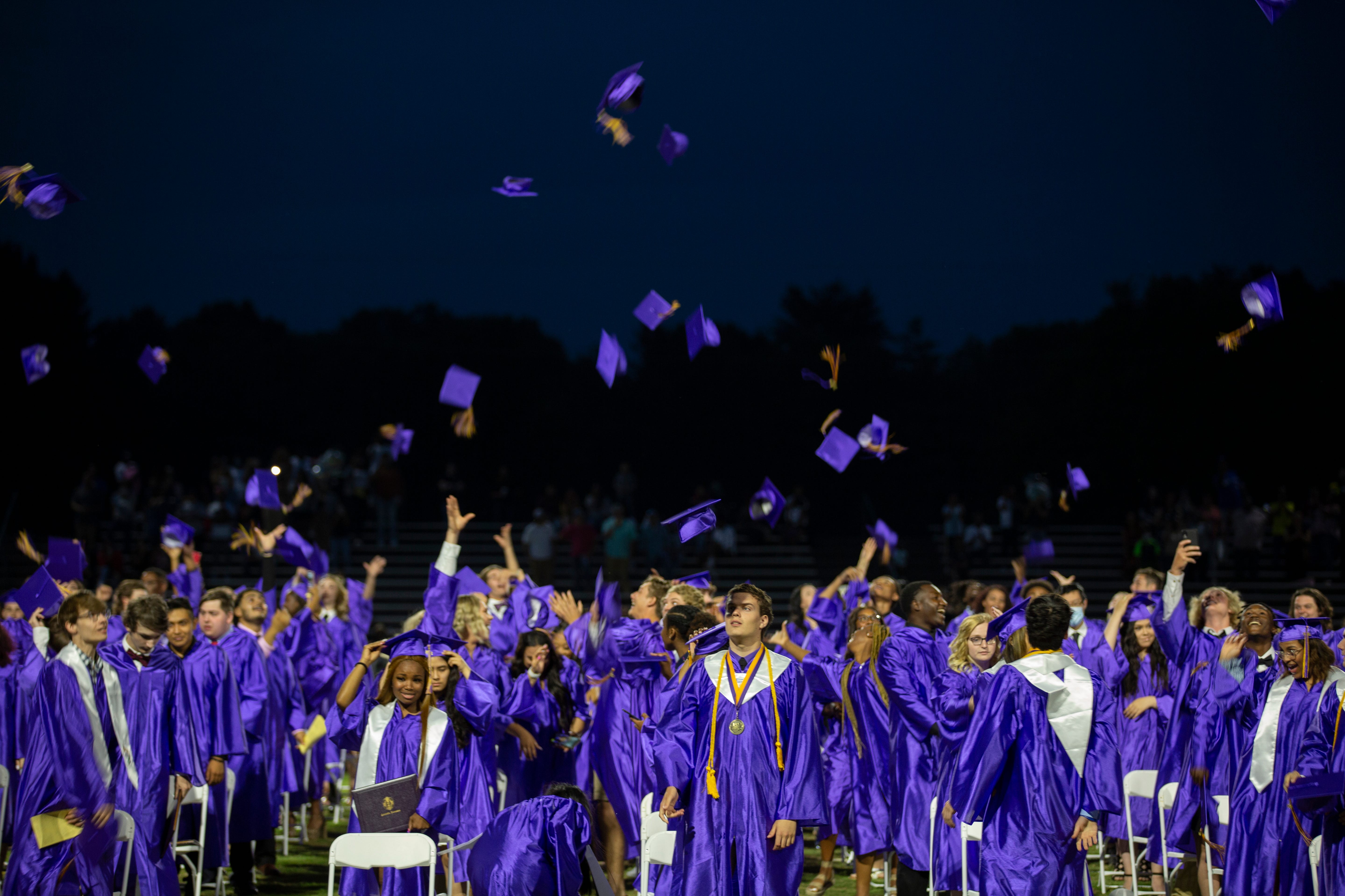 Columbia Central celebrates 2021 high school graduates at commencement ...