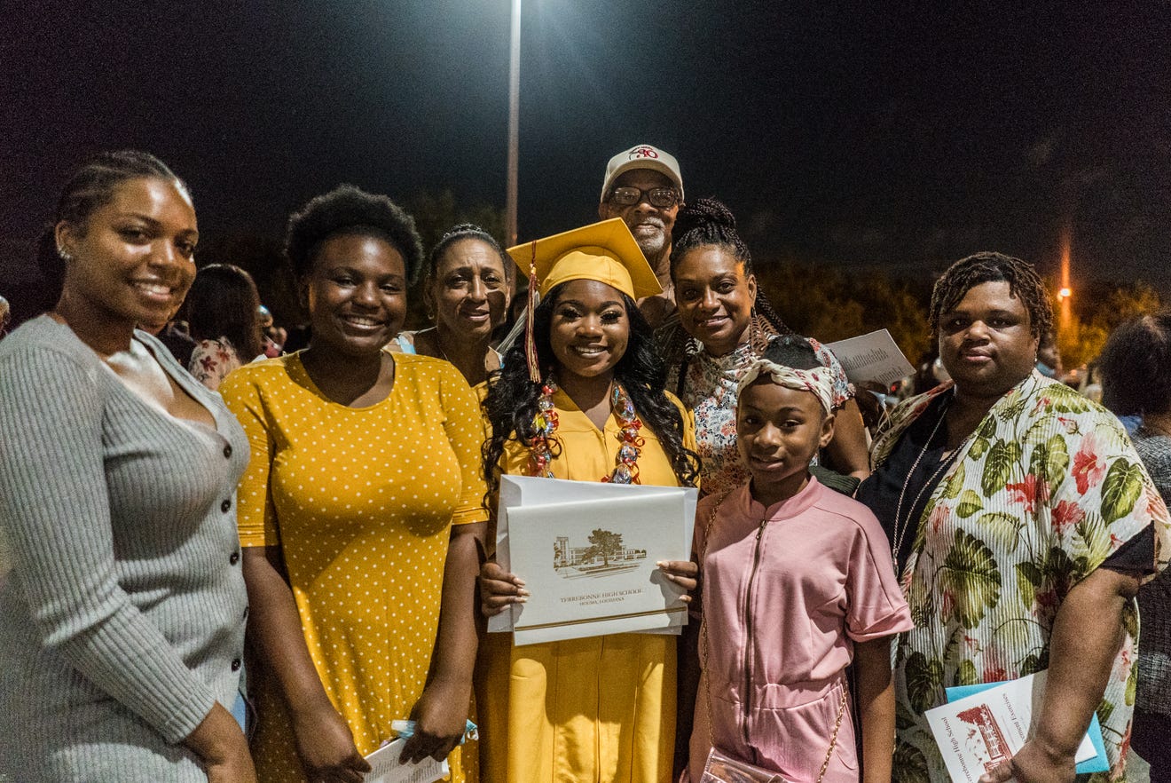 'New beginnings' Terrebonne High School graduates 294