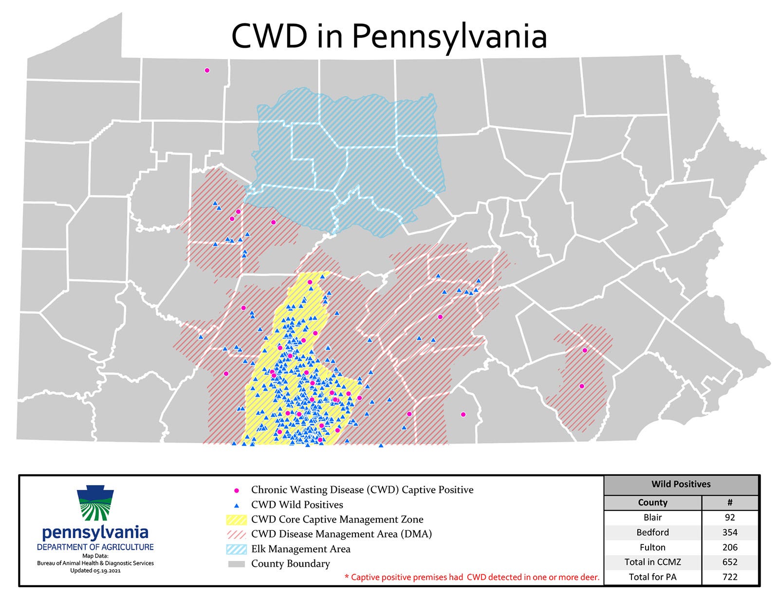 Deer Hunting PA: CWD Detected In Warren County