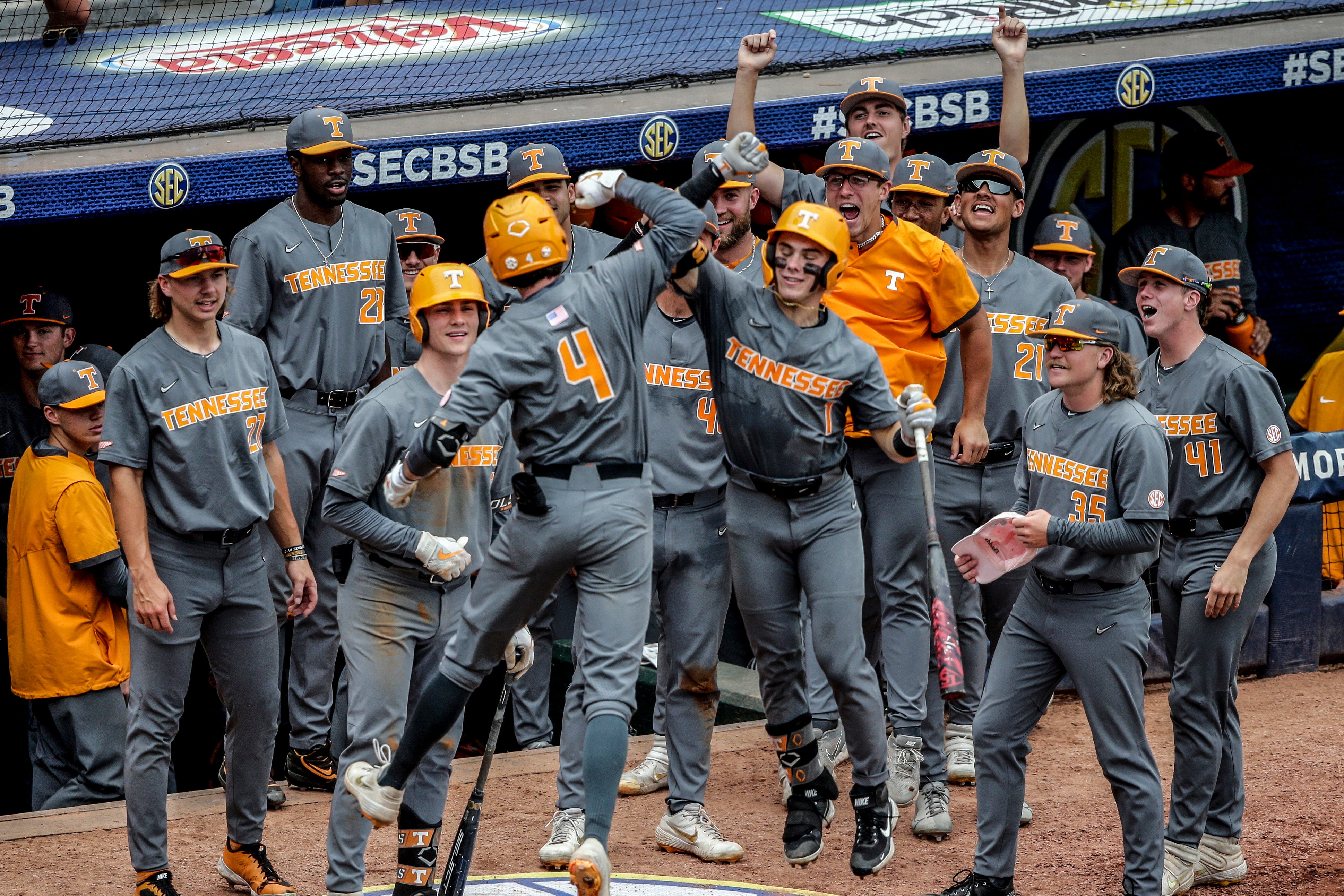 Evan Russell Hits Three Homers To Lead Tennessee Baseball Vs Vanderbilt   625003ac 4db2 4b98 B524 8345930d9015 AP21148604479021 