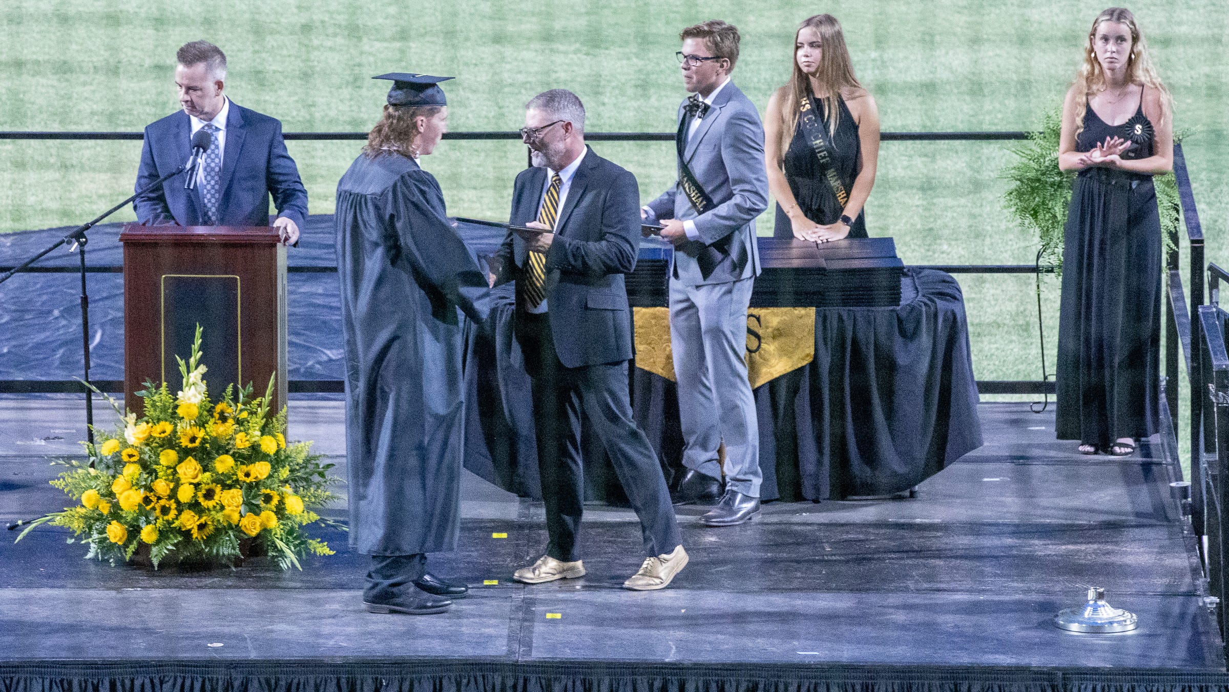 Scenes from Shelby High School graduation