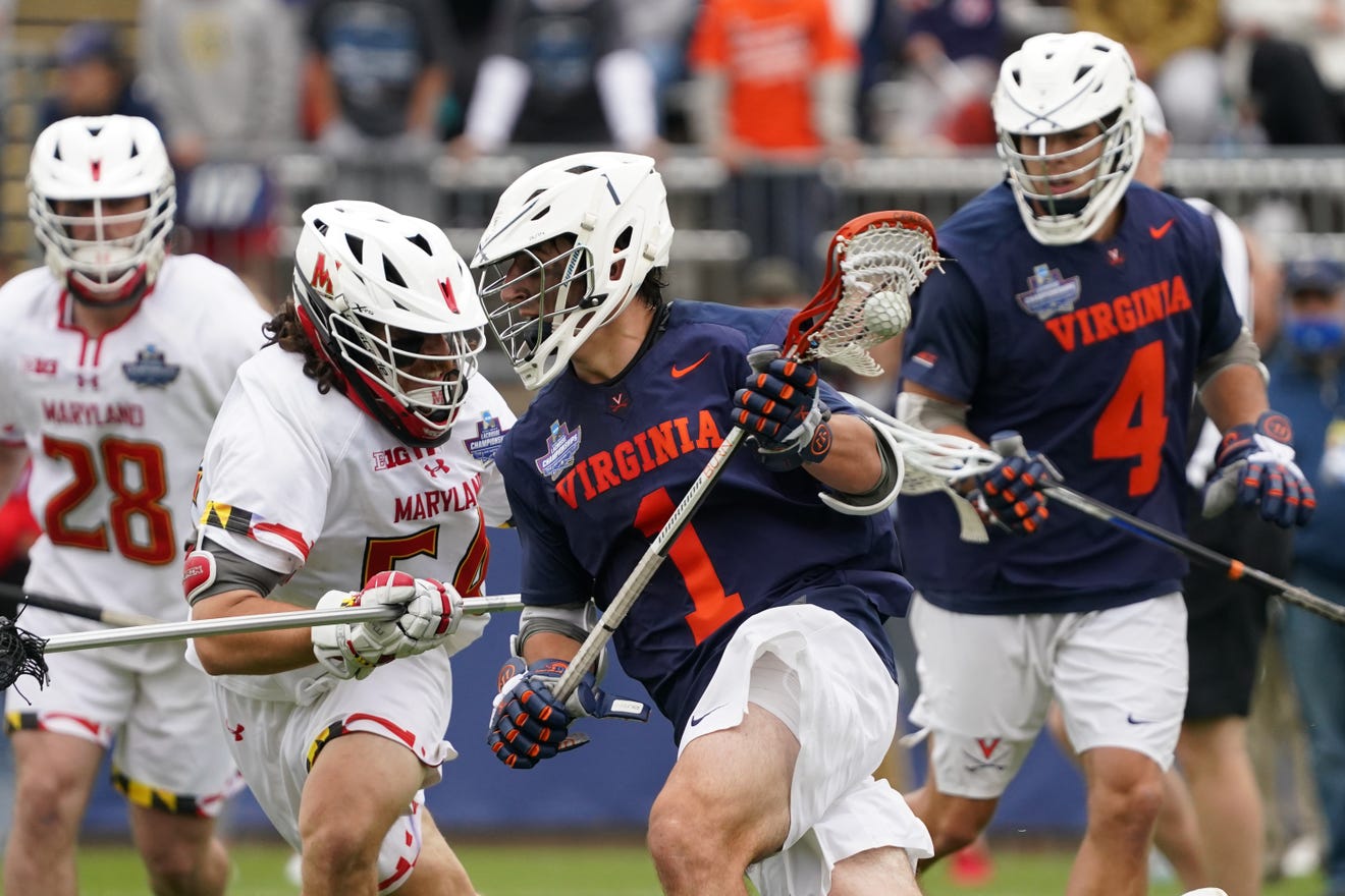 NCAA men's lacrosse Virginia beats Maryland in wild championship game