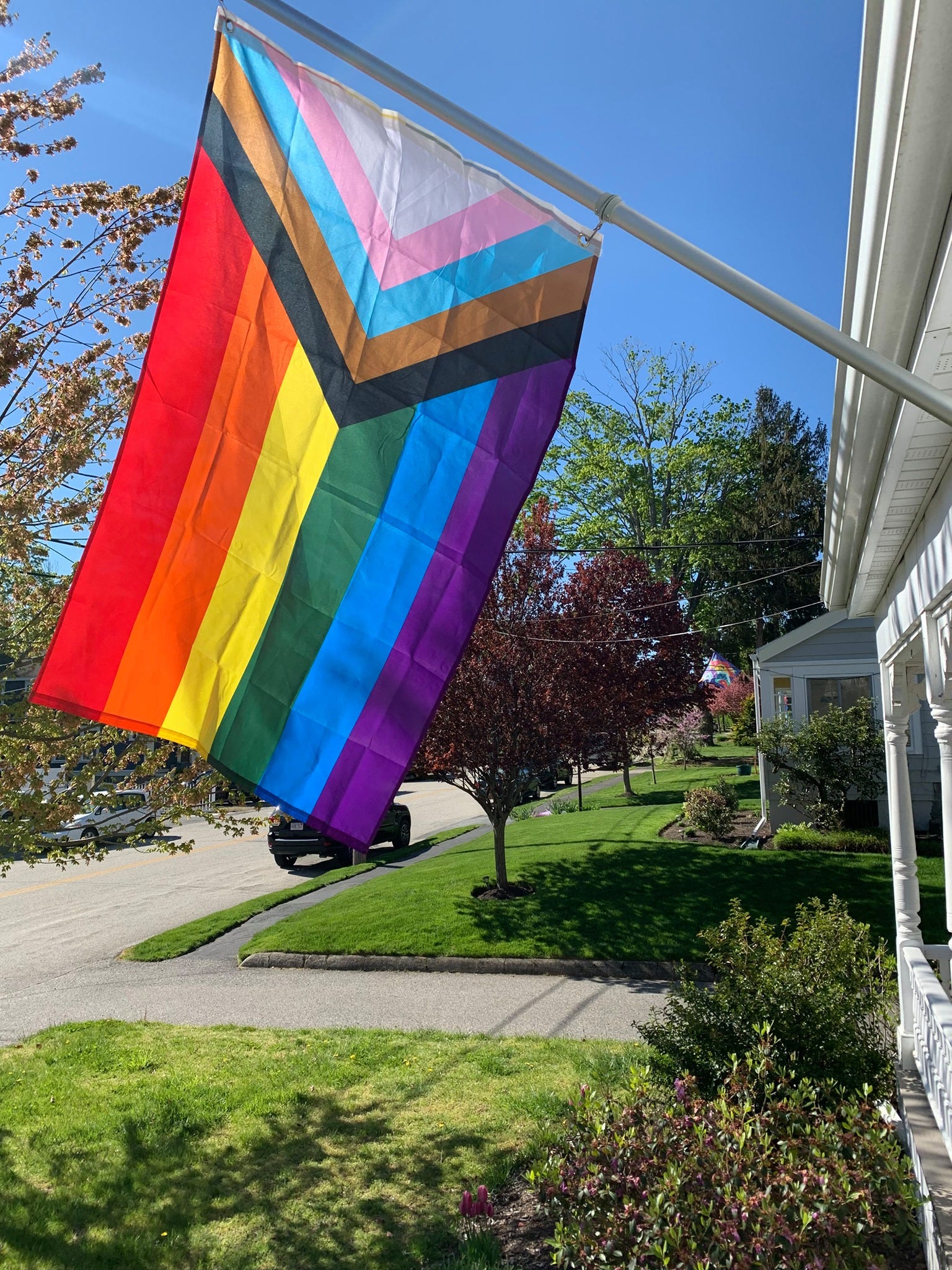 why hang the gay pride flag