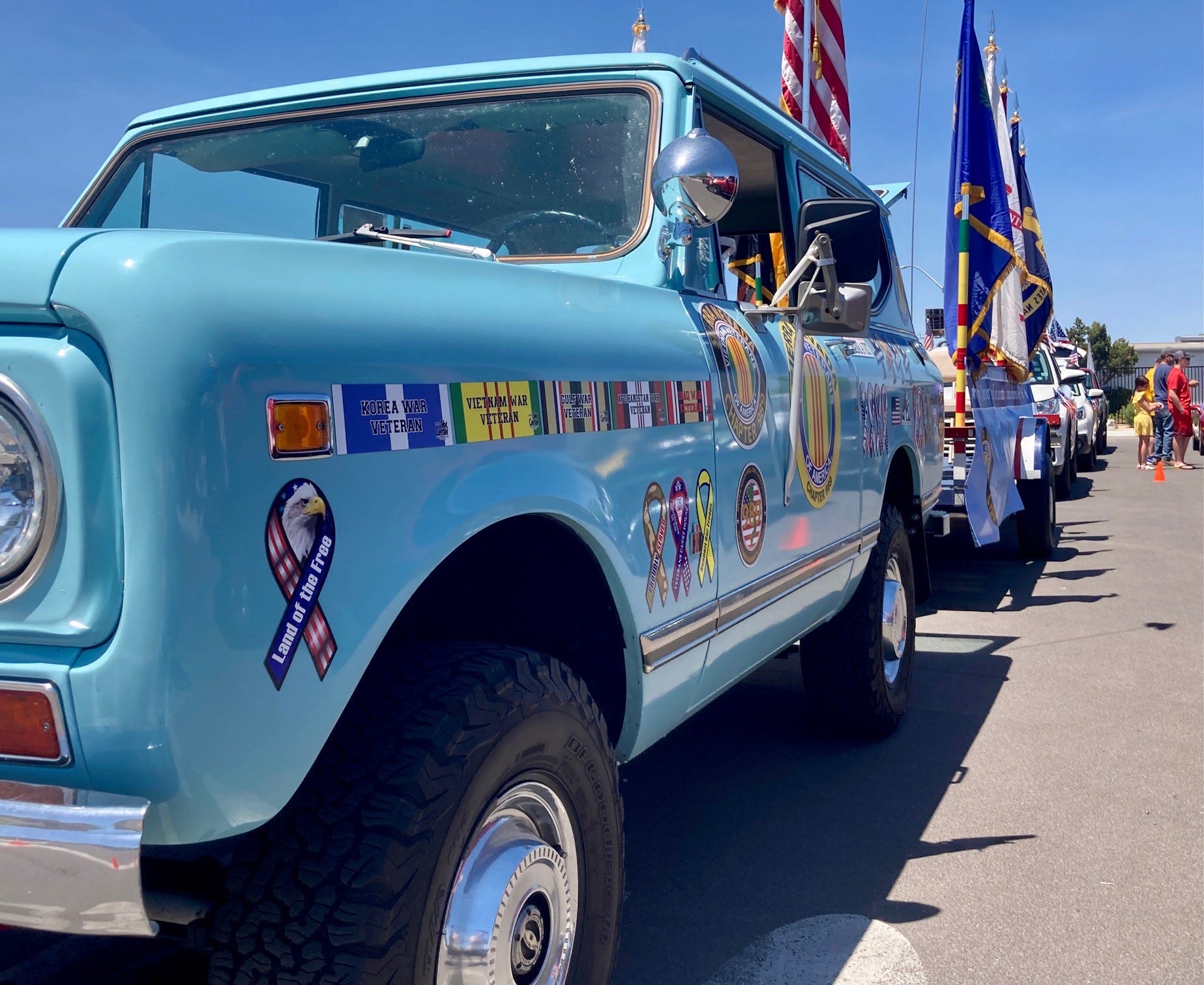 RenoSparks Memorial Day Cruise around veterans home honors troops