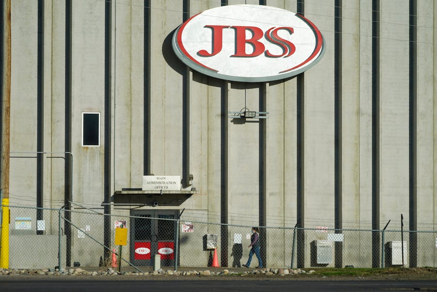 JBS says it was the target of an 