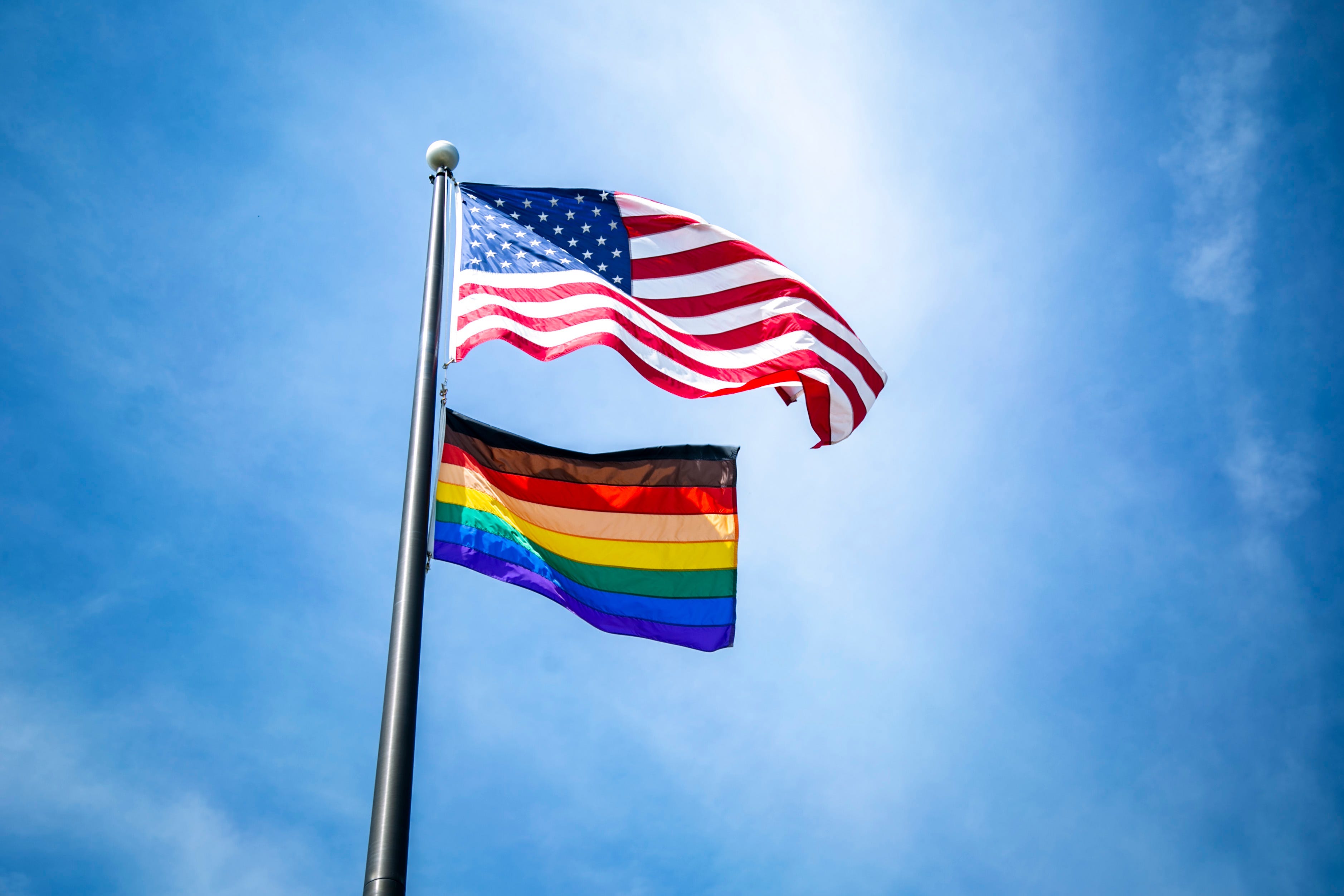 teacher gay pride flag pledge