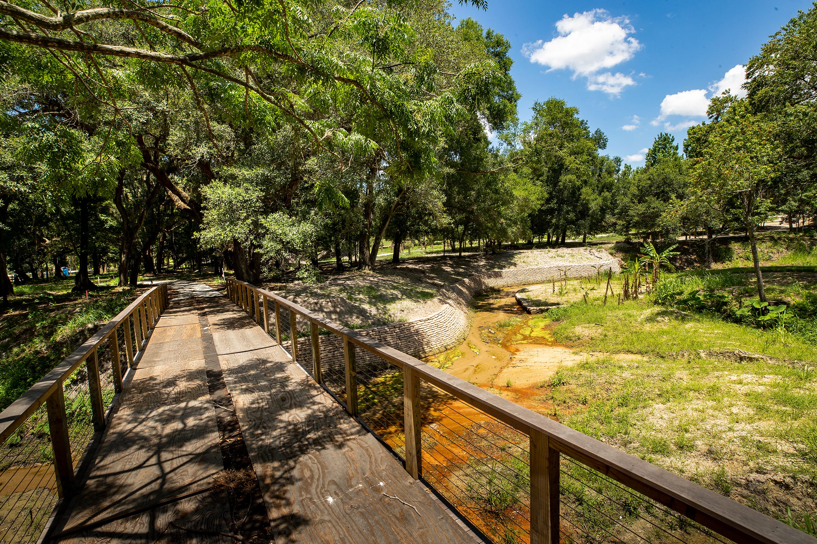 Sneak peek: Bonnet Springs Park begins taking shape despite challenges