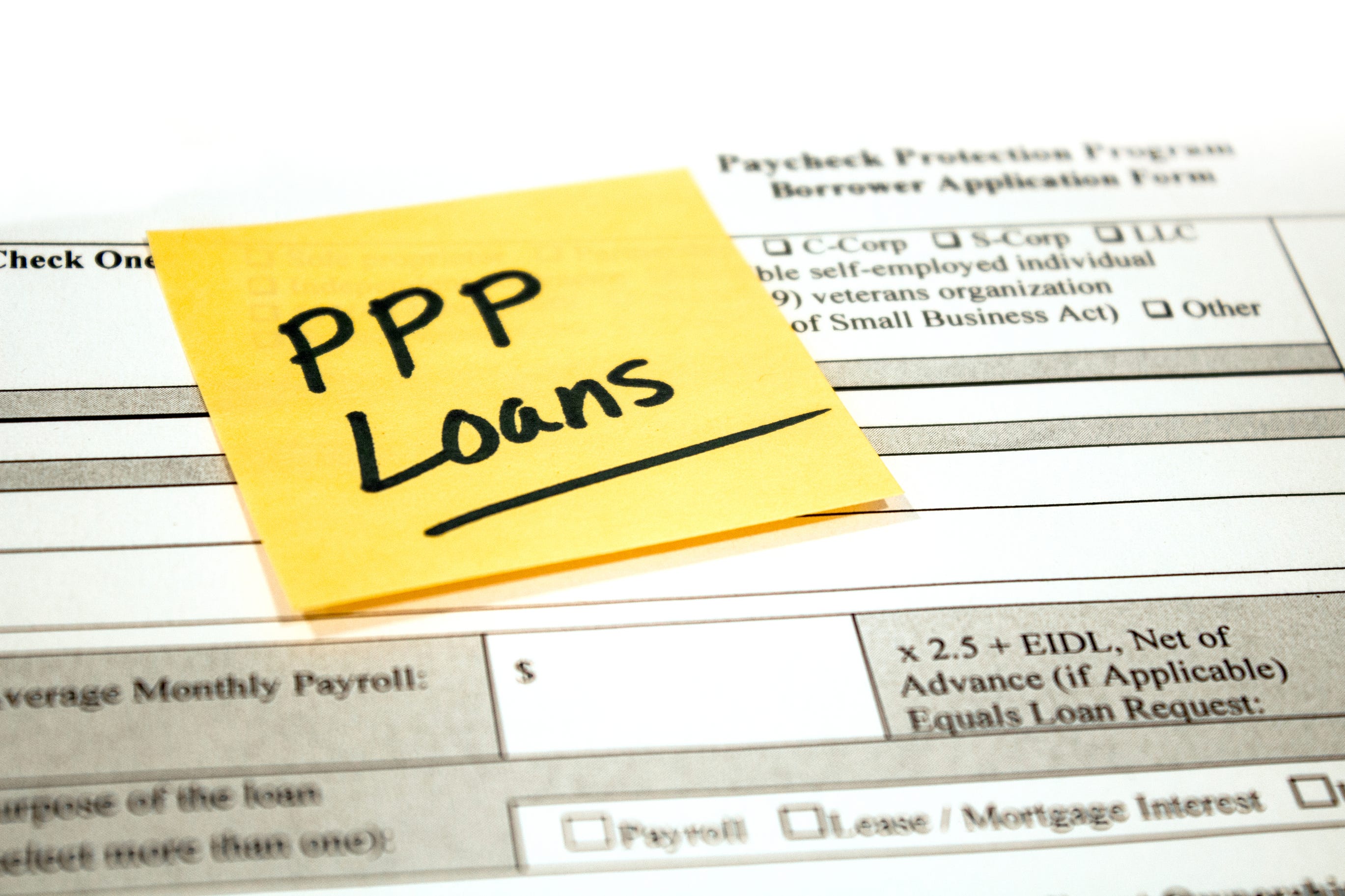 paypal ppp loan application 2021