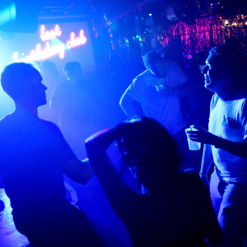 File photo of people dancing at a nightclub