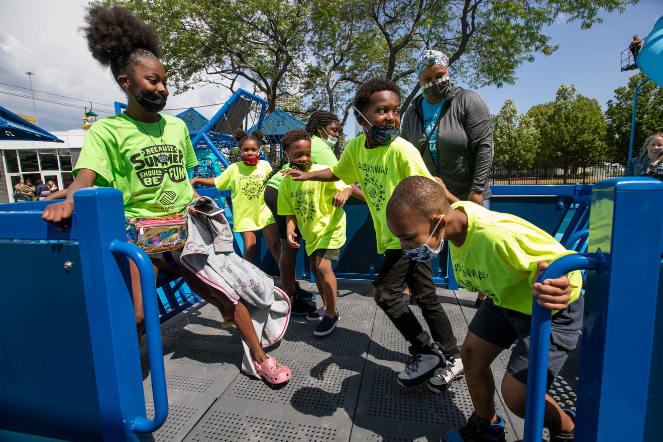 Summerfest unveils new community park, includes accessible playground