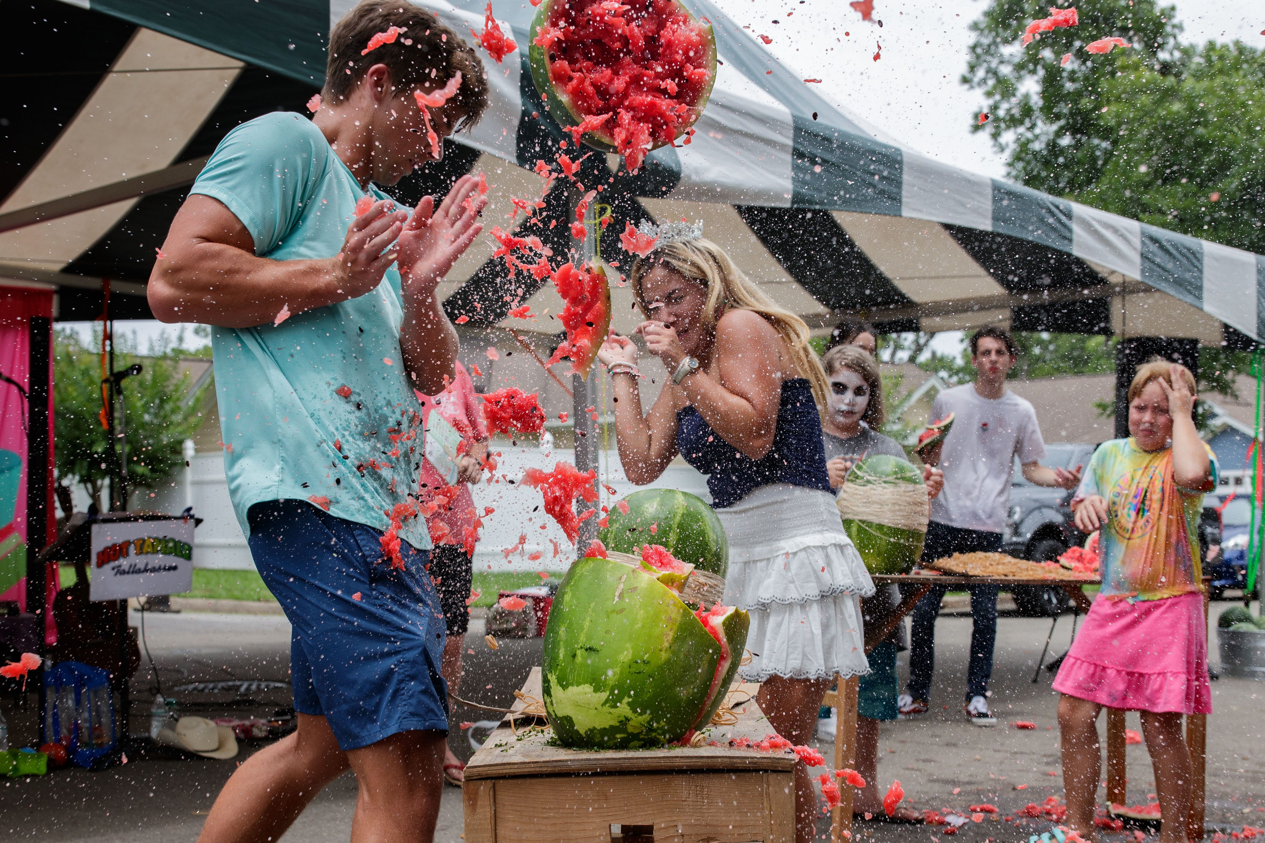 are dogs allowed at the watermelon festival