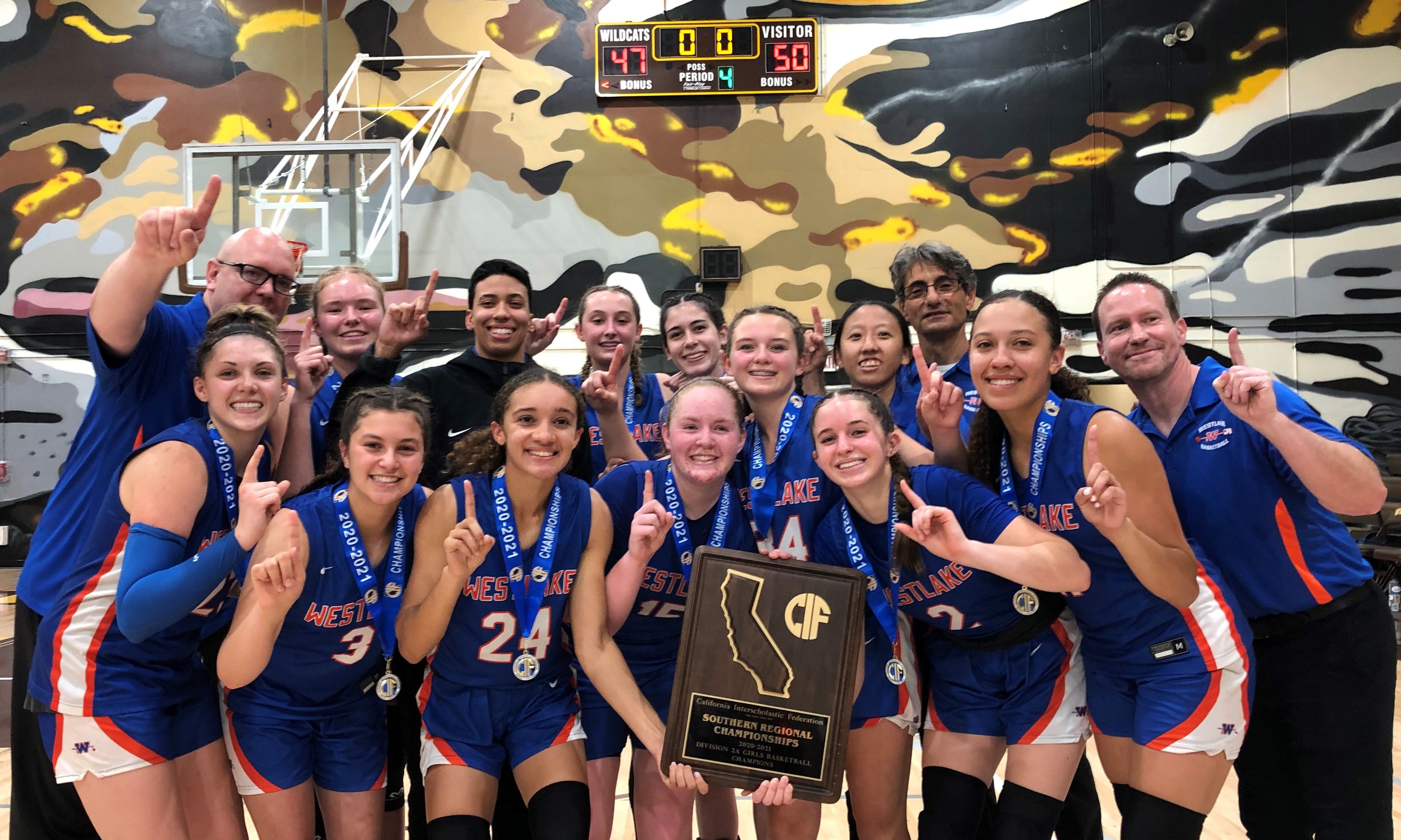 Westlake High Girls Basketball Team Wins Socal Regional State Title