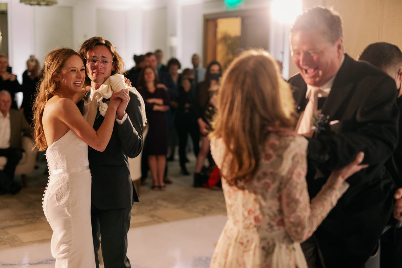 Indycar S Sam Schmidt Quadriplegic Dances With Daughter At Wedding