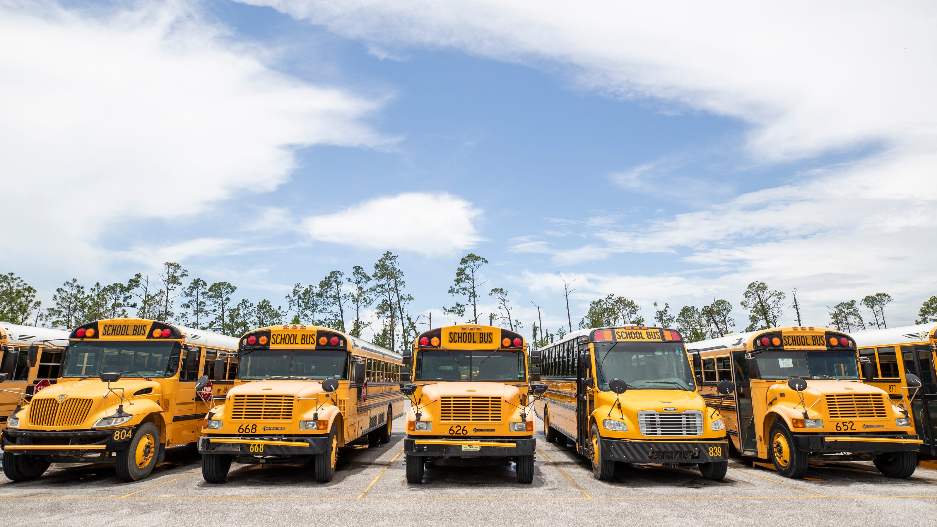 Students in Bay County must sign up early for bus rides this fall