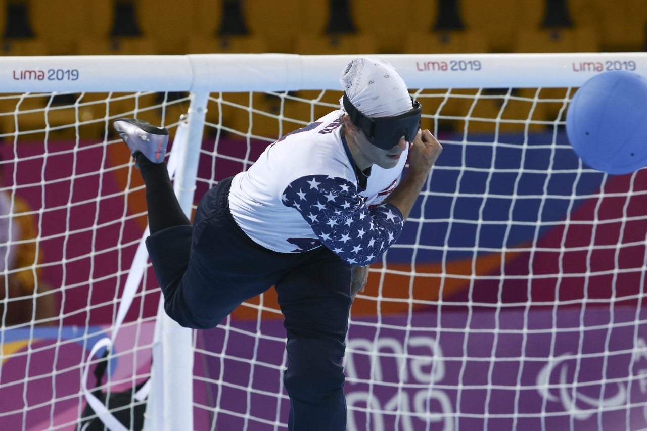 John Kusku Aims For Goalball Gold In 21 Paralympic Games