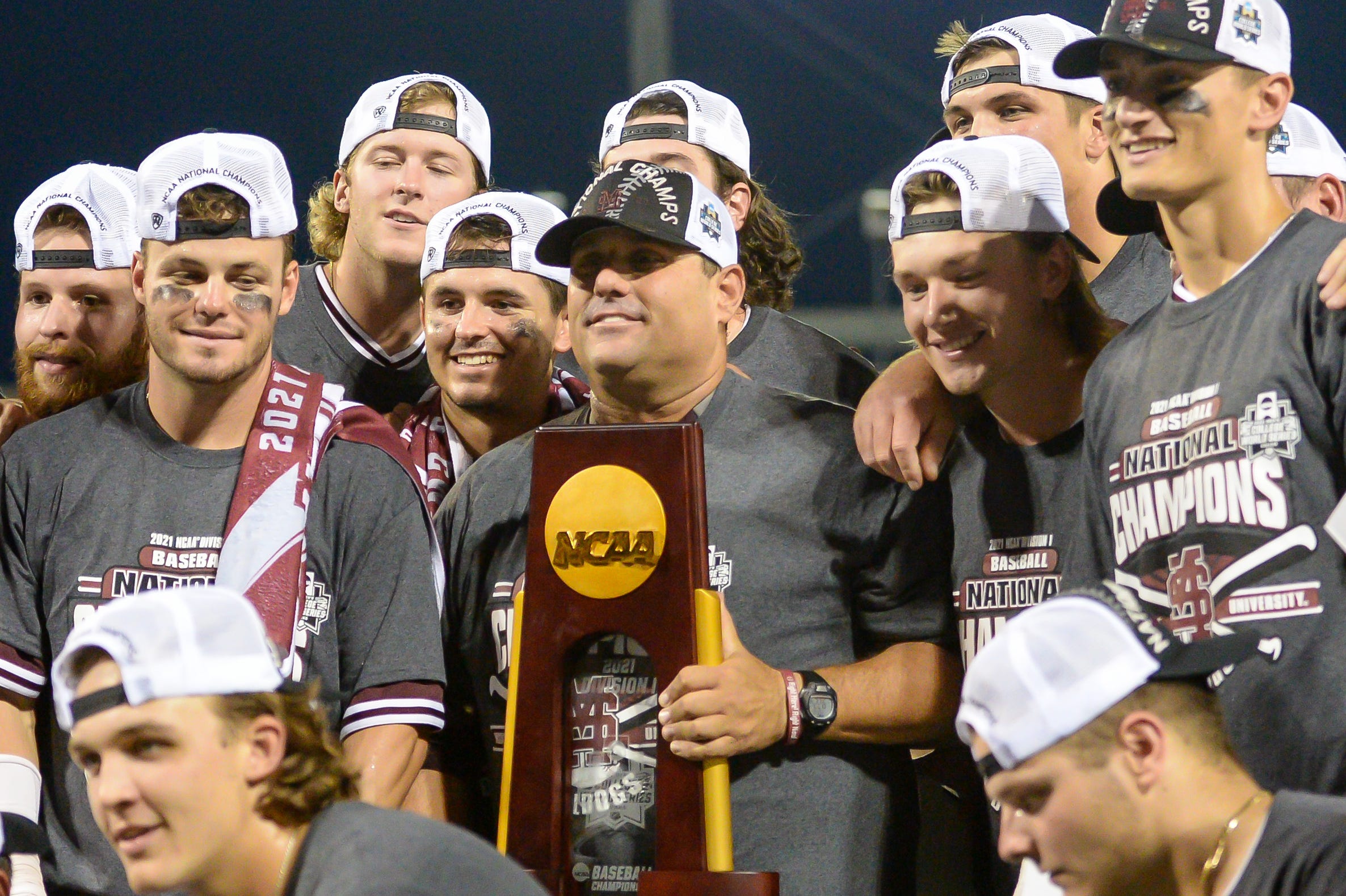 mississippi state baseball national championship hat