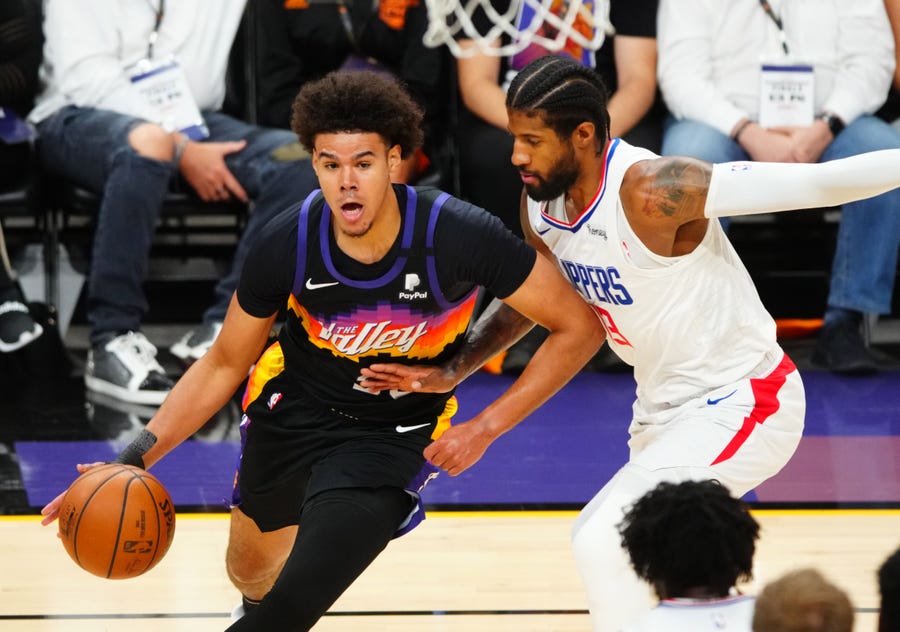 Phoenix Suns' Cam Johnson is delivering off the bench in team's run to NBA Finals