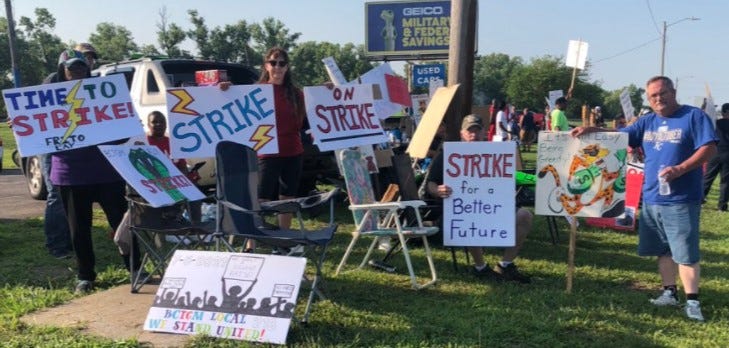 frito lay strike