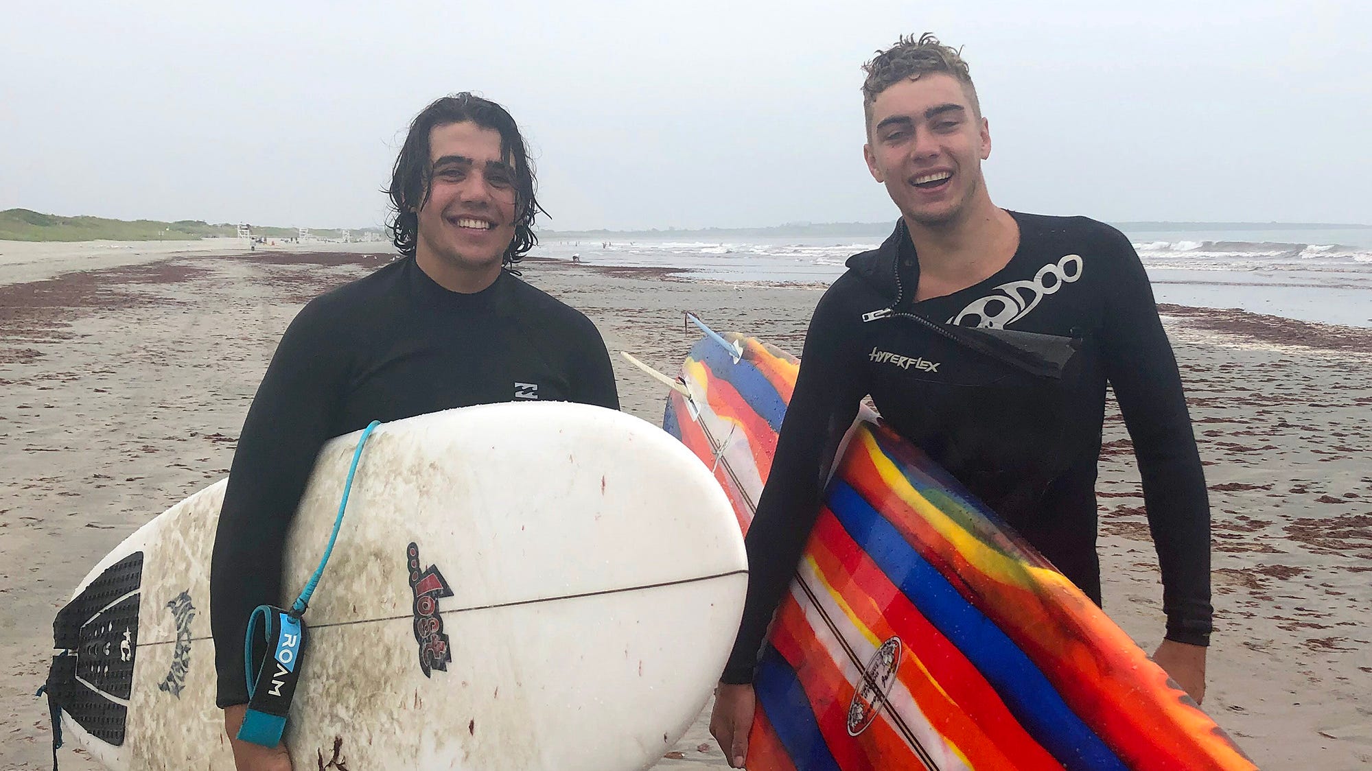 Newport RI surfers expect big waves from Tropical Storm Elsa