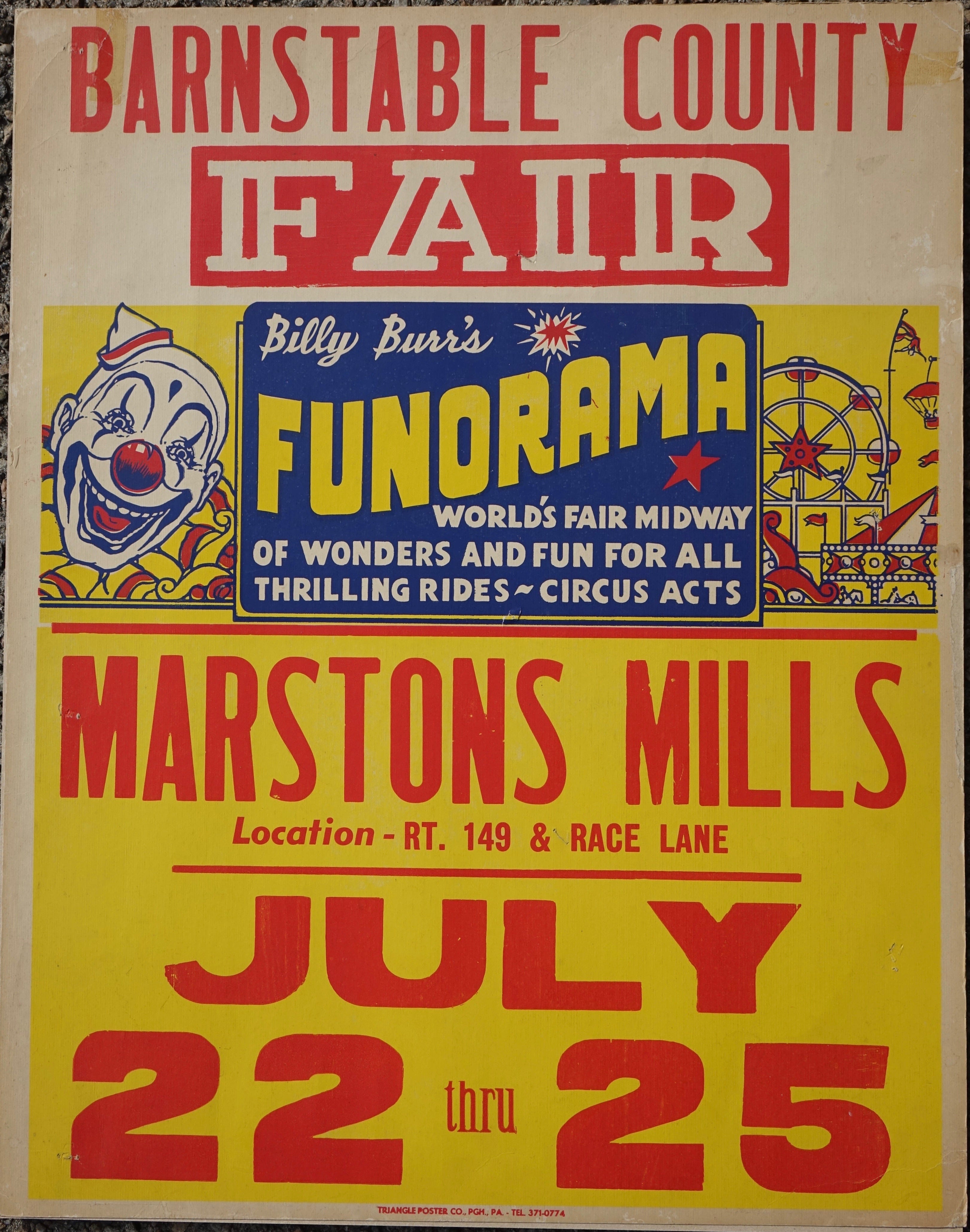 vintage fair poster