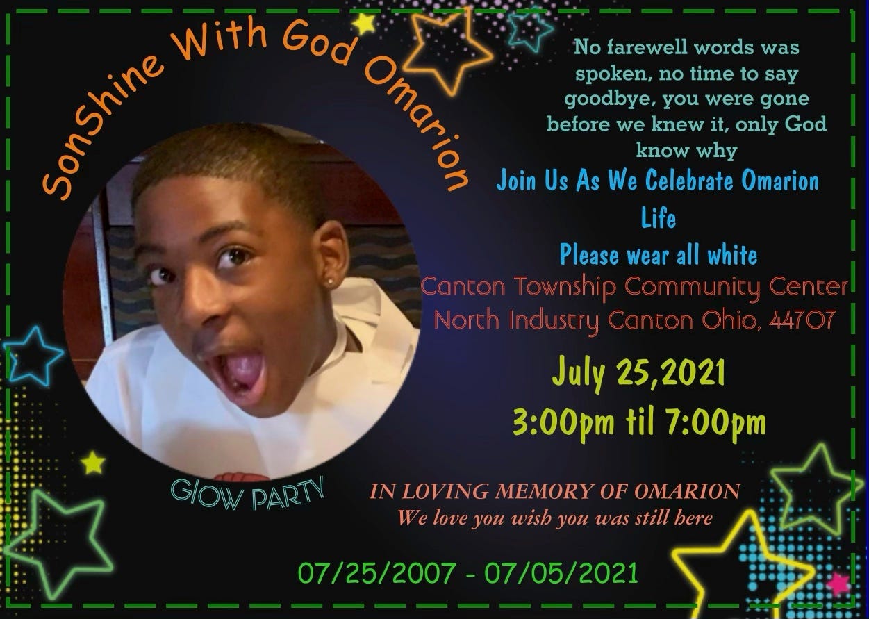 Omarion Baker S Family Thanks Community For Support After He Drowns