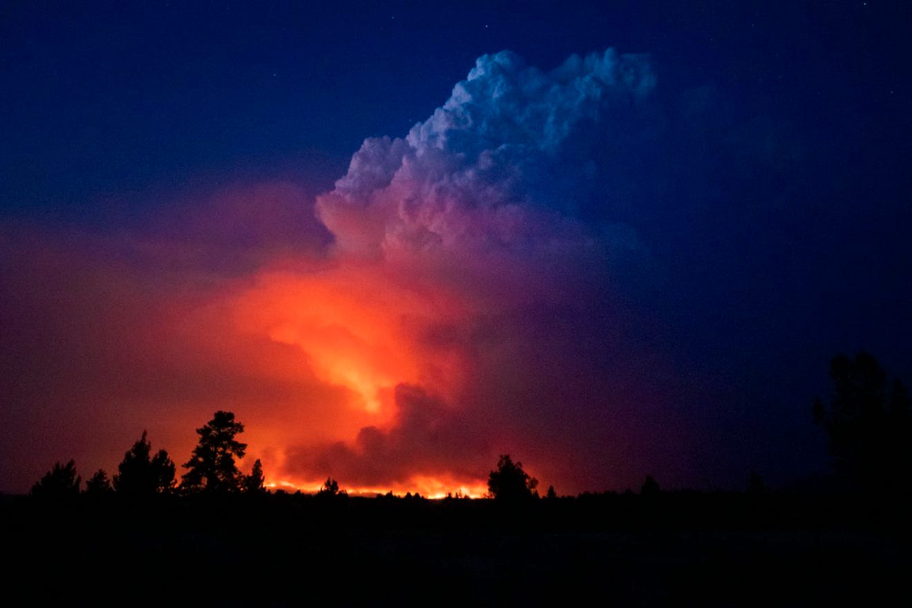 Oregon wildfires 20 of the biggest since 2002