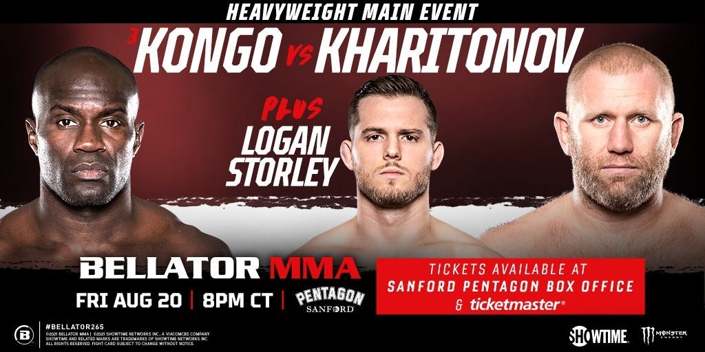 Mma Heavyweight Kongo To Come Sanford Pentagon For Fight Storley Join