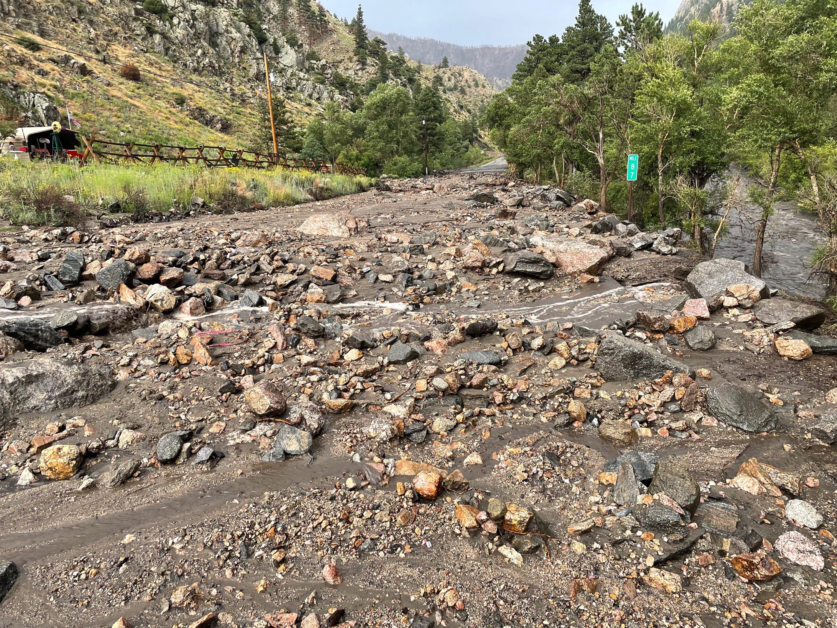 Poudre Canyon Flooding: See Damage In Larimer County In Photos, Videos