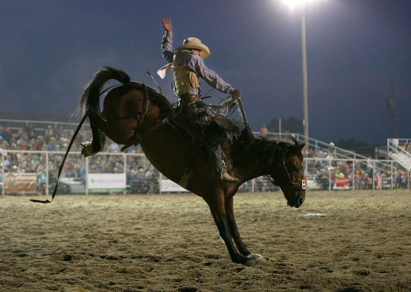 84th Pretty Prairie Rodeo brings in the crowds for first night