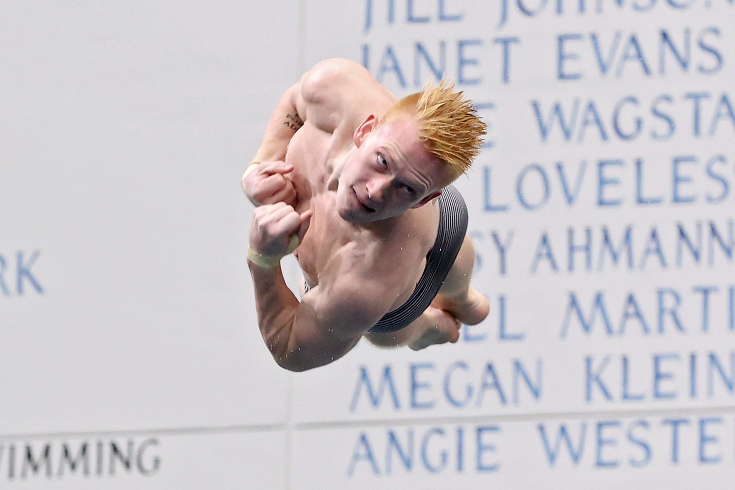 Photos Iu Diver Andrew Capobianco A Medal Contender In Tokyo Olympics