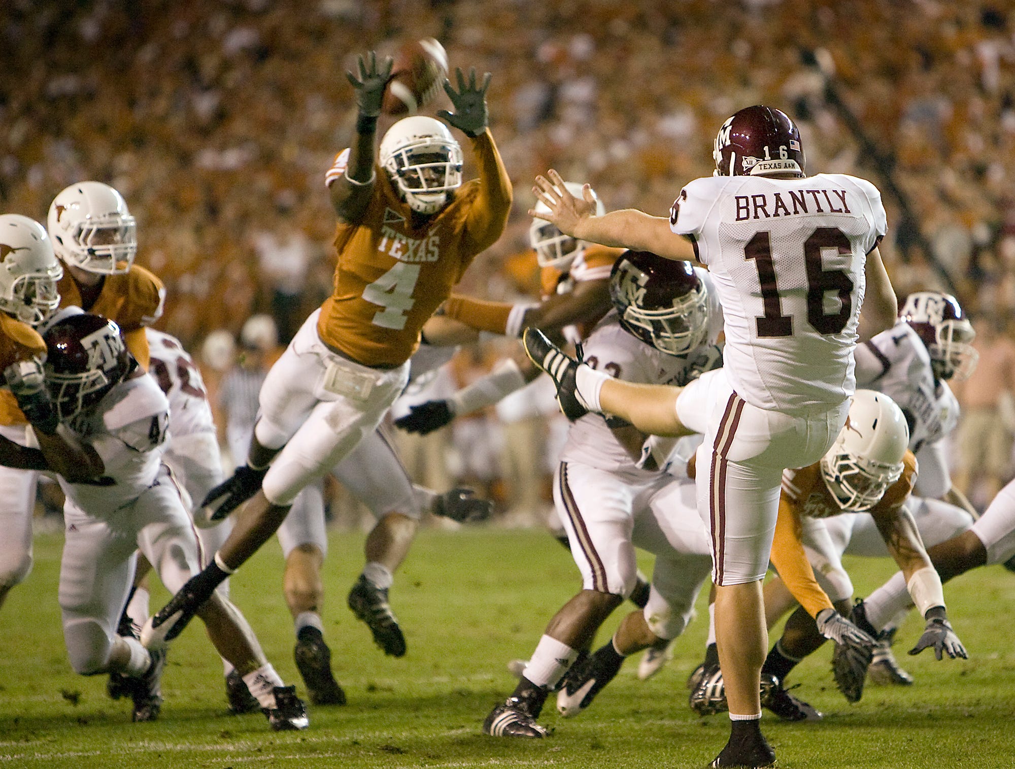 Texas Vs. Texas A&M Rivalry: Photos From The Past 10 Games