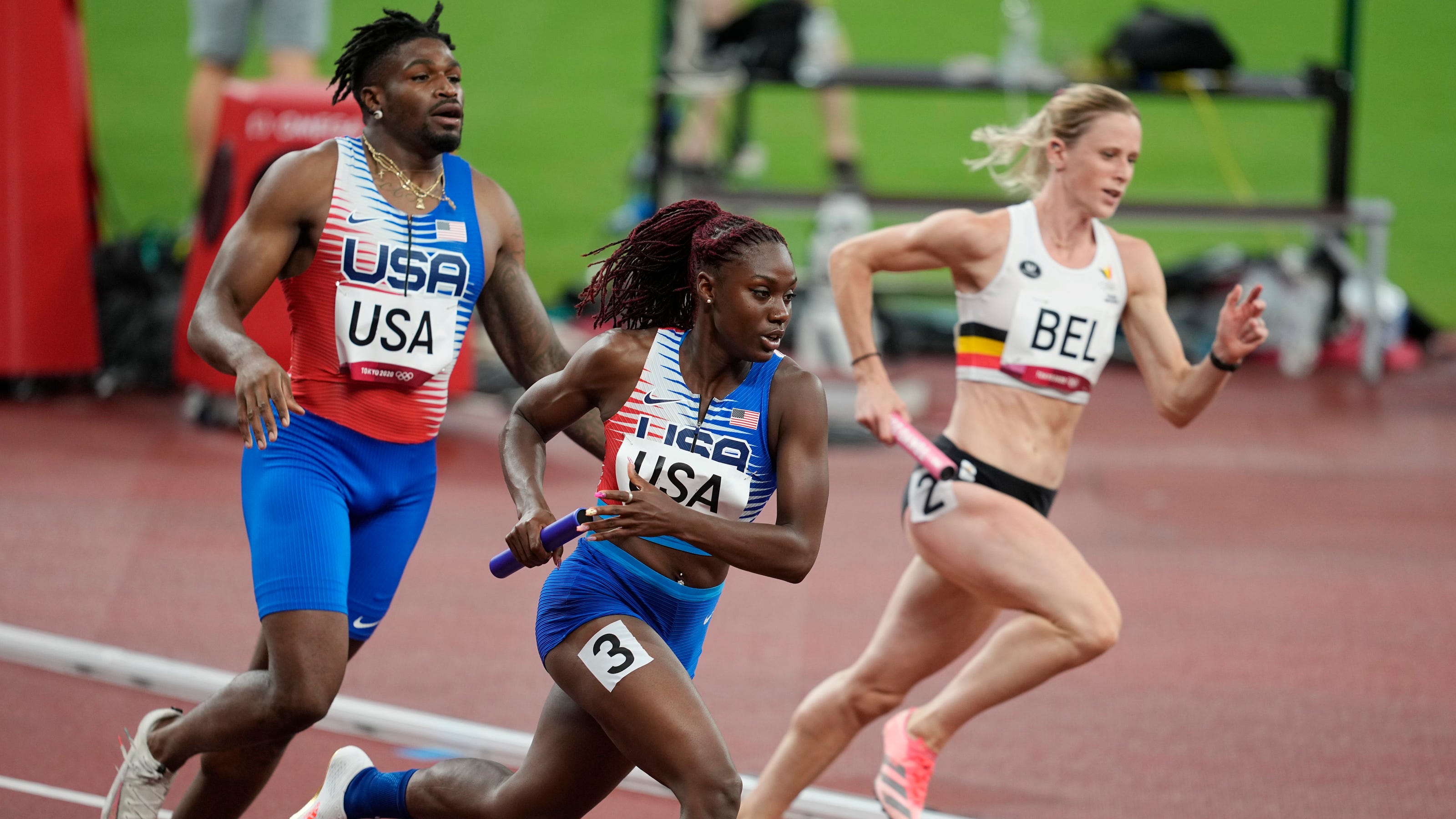 USA's mixed gender relay is reinstated after disqualification