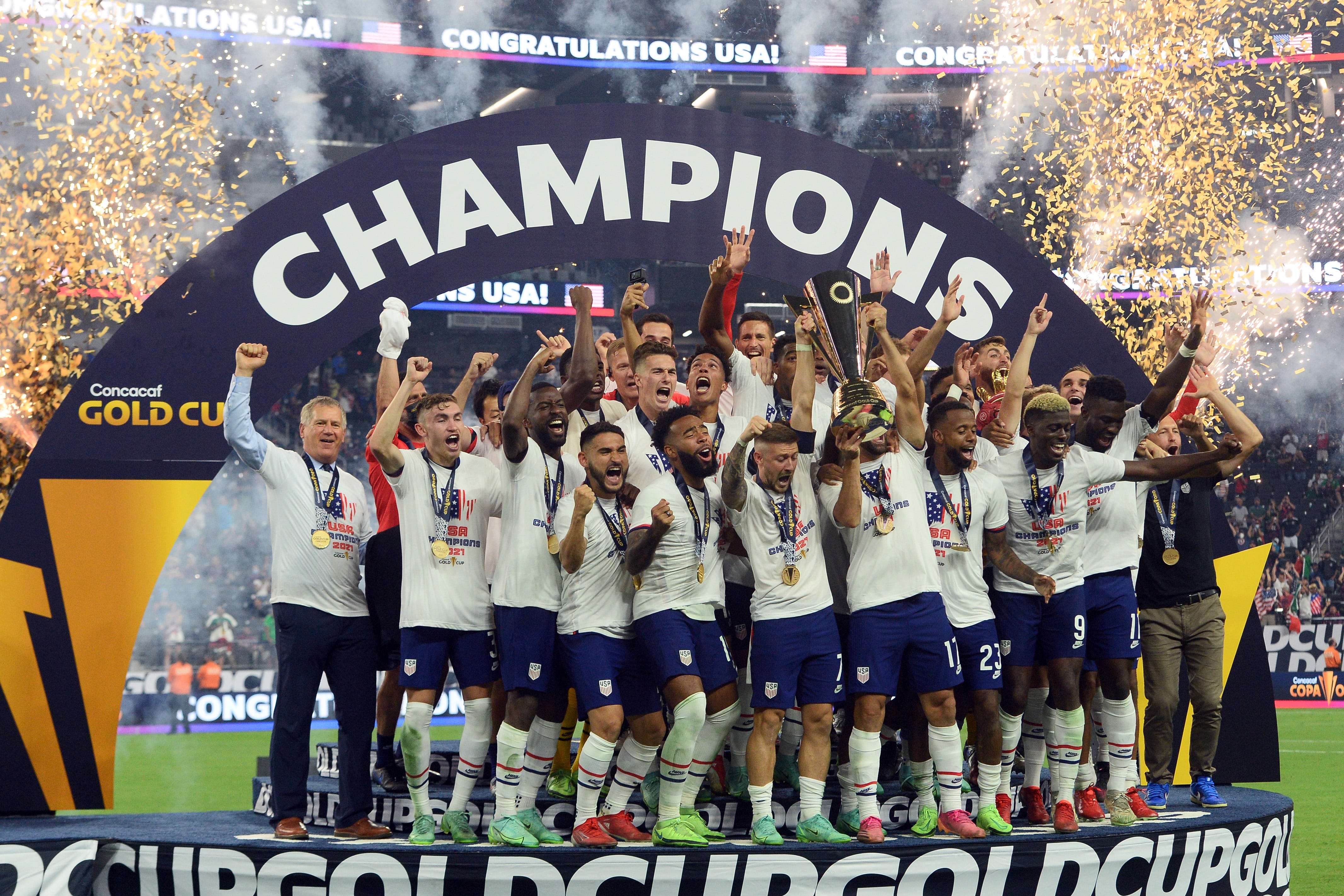 USMNT wins Concacaf Gold Cup, defeats Mexico in final