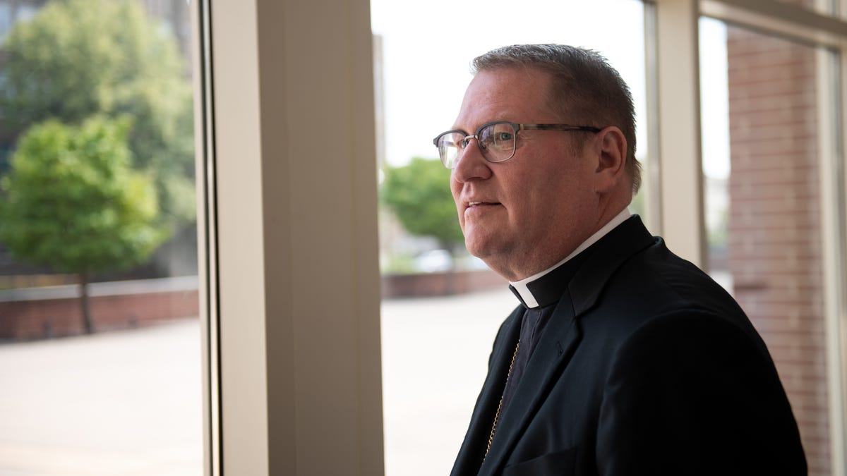 Bishop Louis Tylka has been in his current role with the Catholic Diocese of Peoria for just over a year.