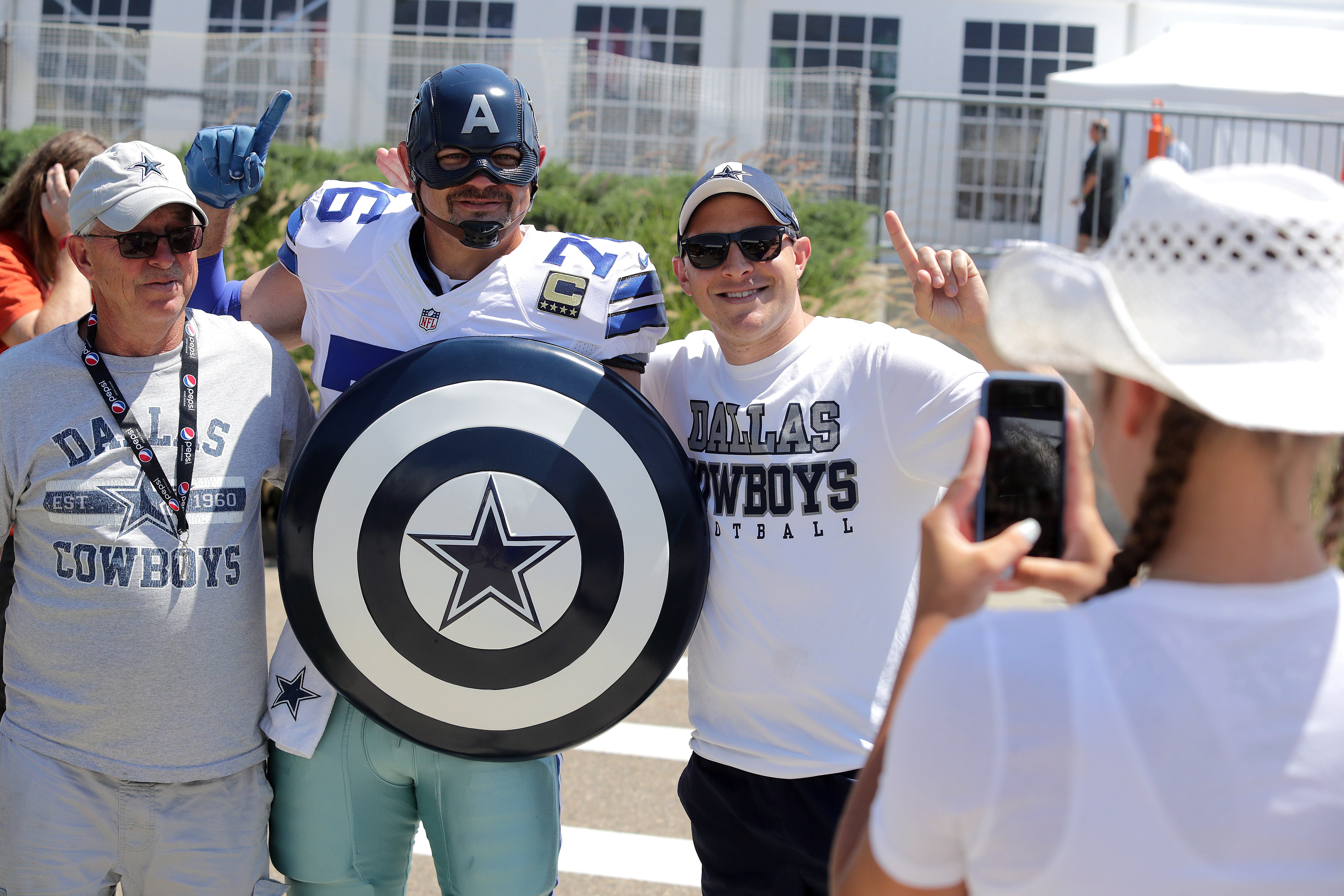 dallas cowboys captain america