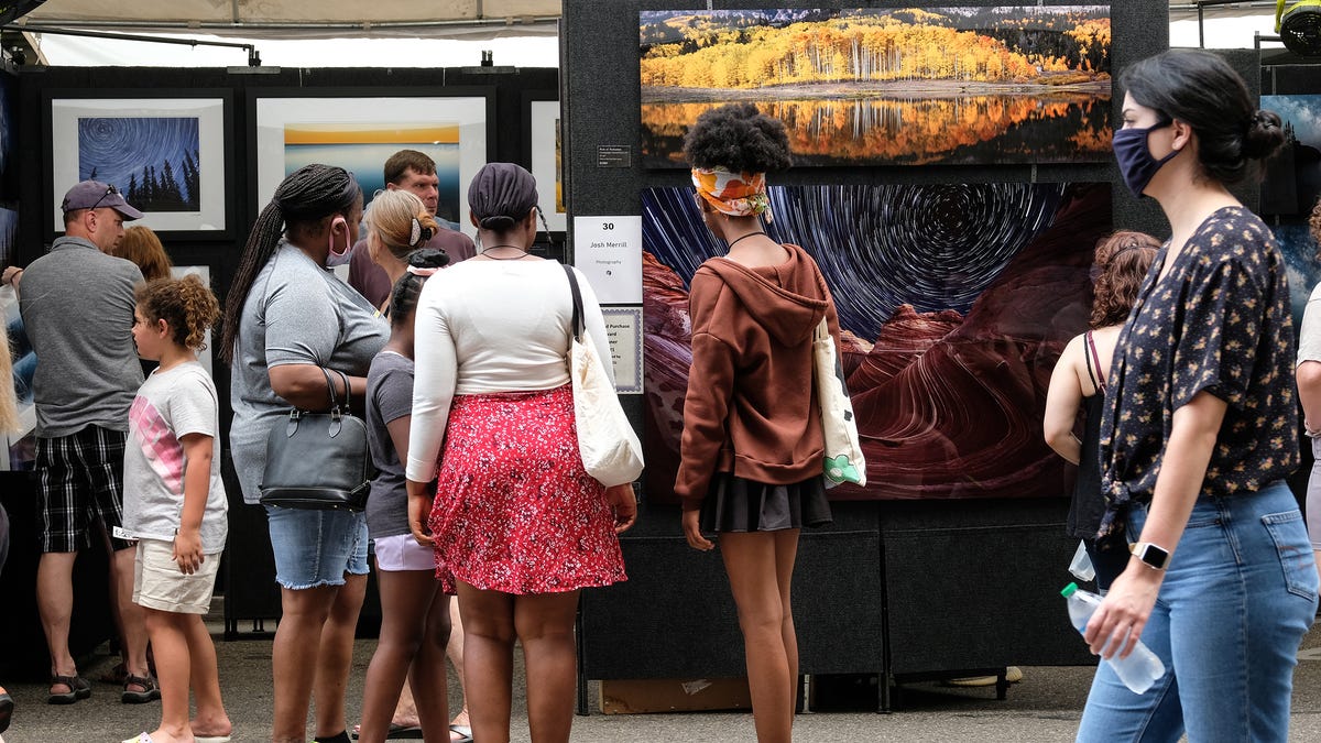 East Lansing Art Festival Is Scaled Back But Still Draws The Crowds