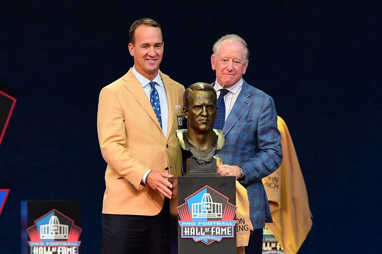 Peyton Manning authored love letter to football at HOF induction