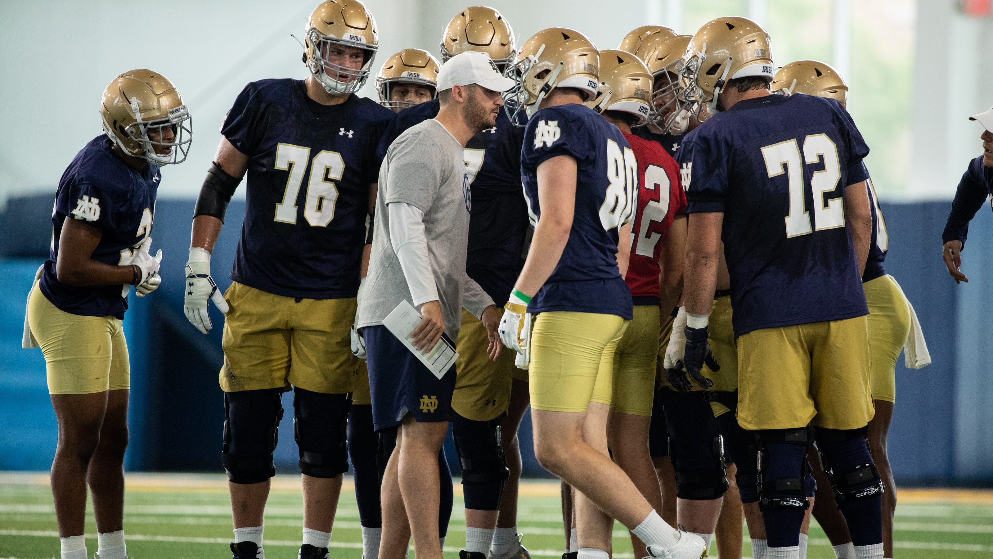 Low on experience, Notre Dame still generates high expectations