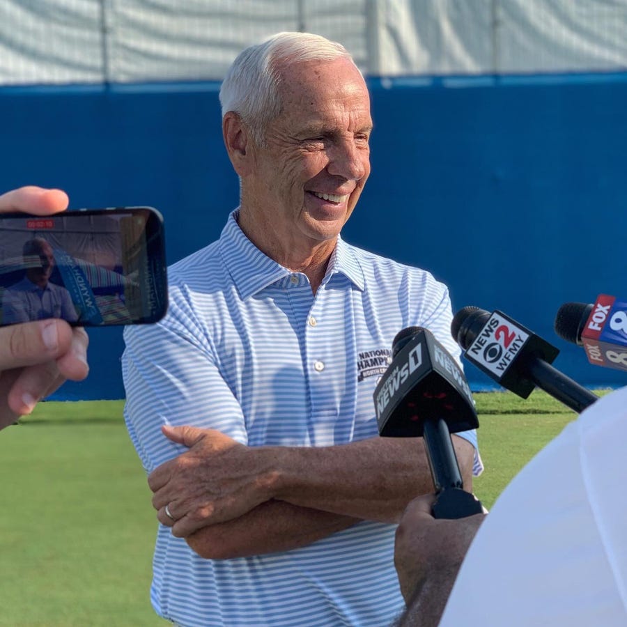 Retired UNC basketball coach Roy Williams still helps with Tar Heel recruiting