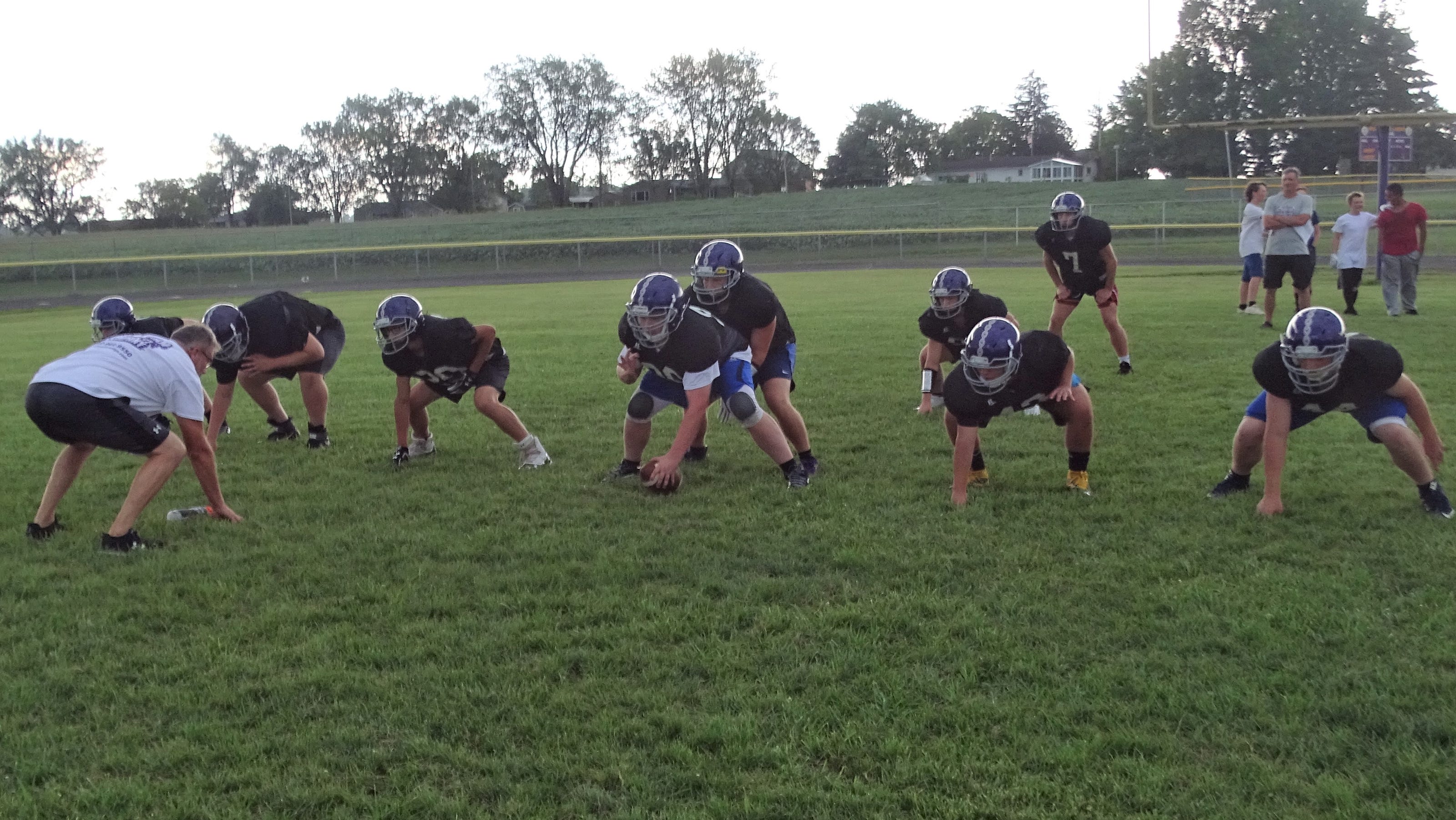 Friday Night Lights are back as Millersport brings back football