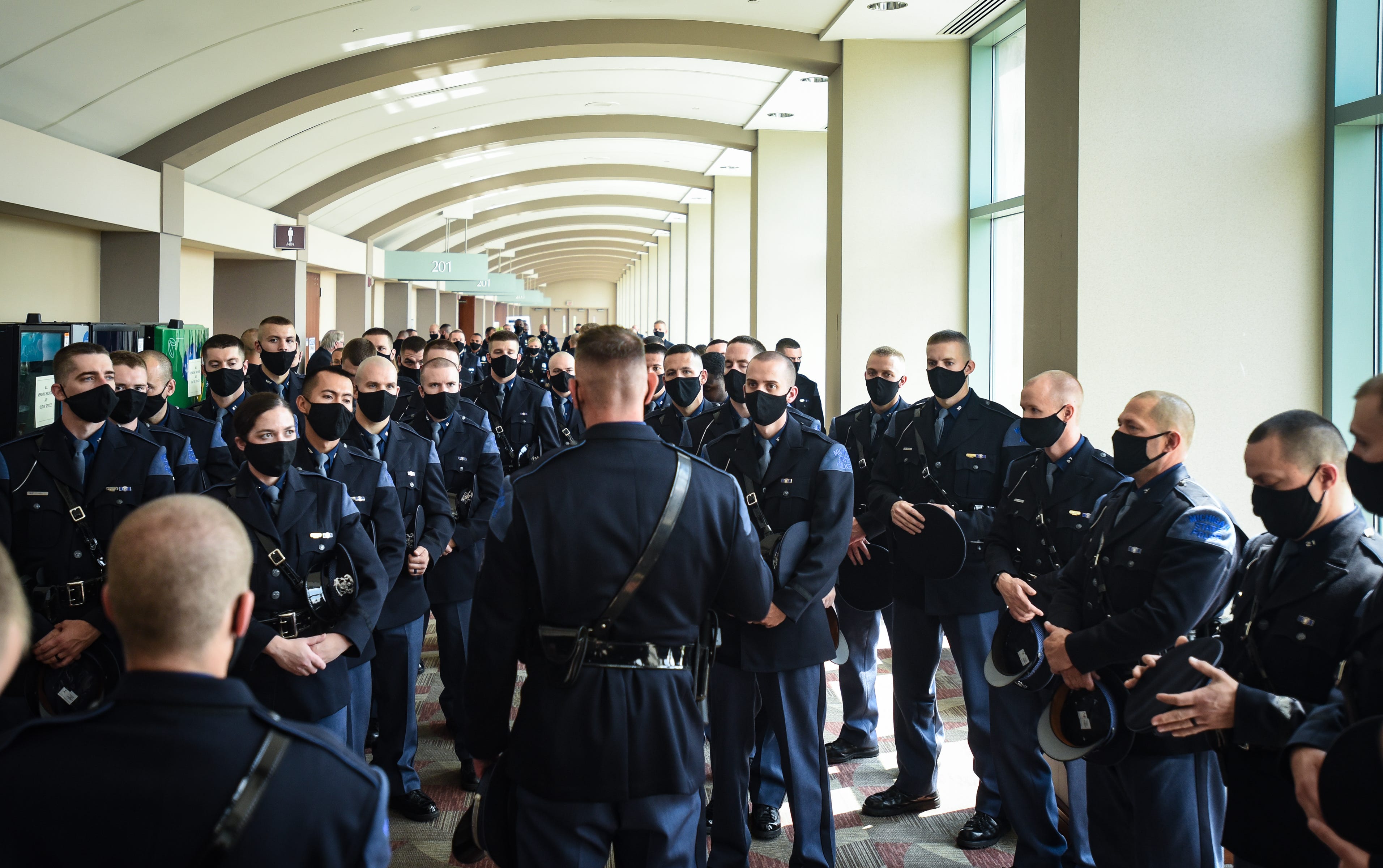 Michigan State Police Welcomes New Troopers In Graduation Ceremony