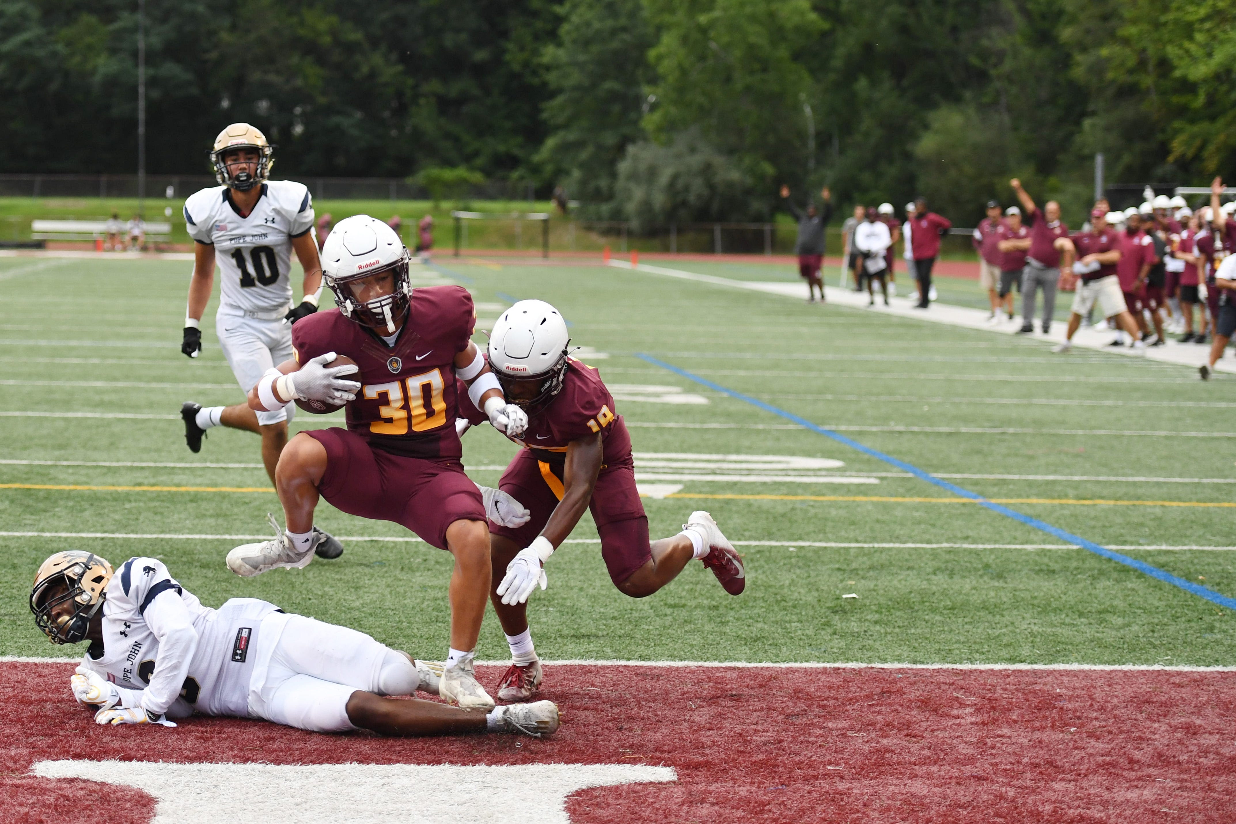 Pope John NJ football going back to basics to build for future